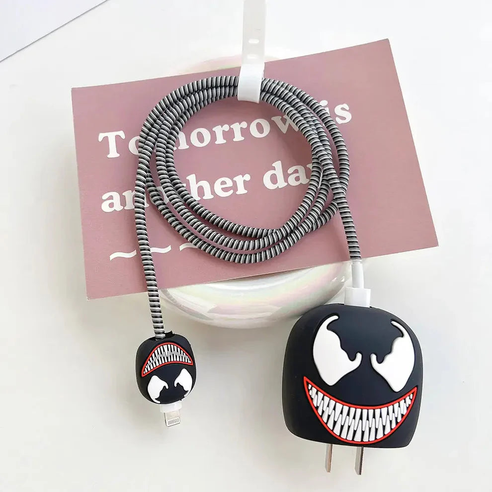 3D Venom Charger Case & Cable Protector (18W/20W)