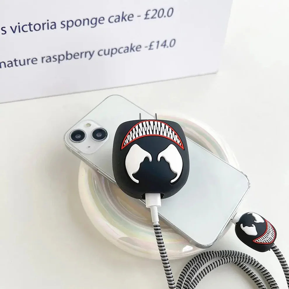 3D Venom Charger Case & Cable Protector (18W/20W)