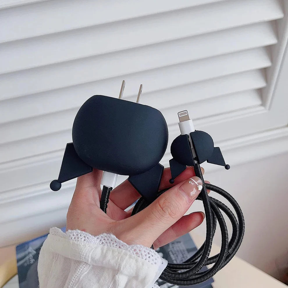 3D Kuromi Charger Case & Cable Protector (18W/20W)