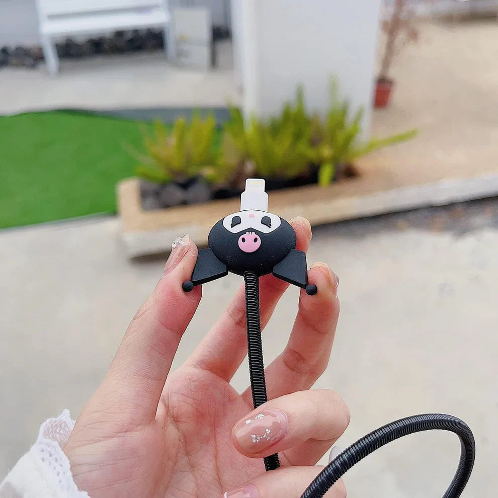 3D Kuromi Charger Case & Cable Protector (18W/20W)