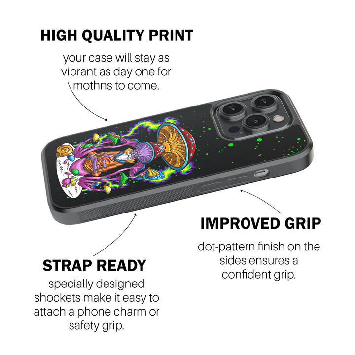 Psychedelic Wizard –Phone Cover