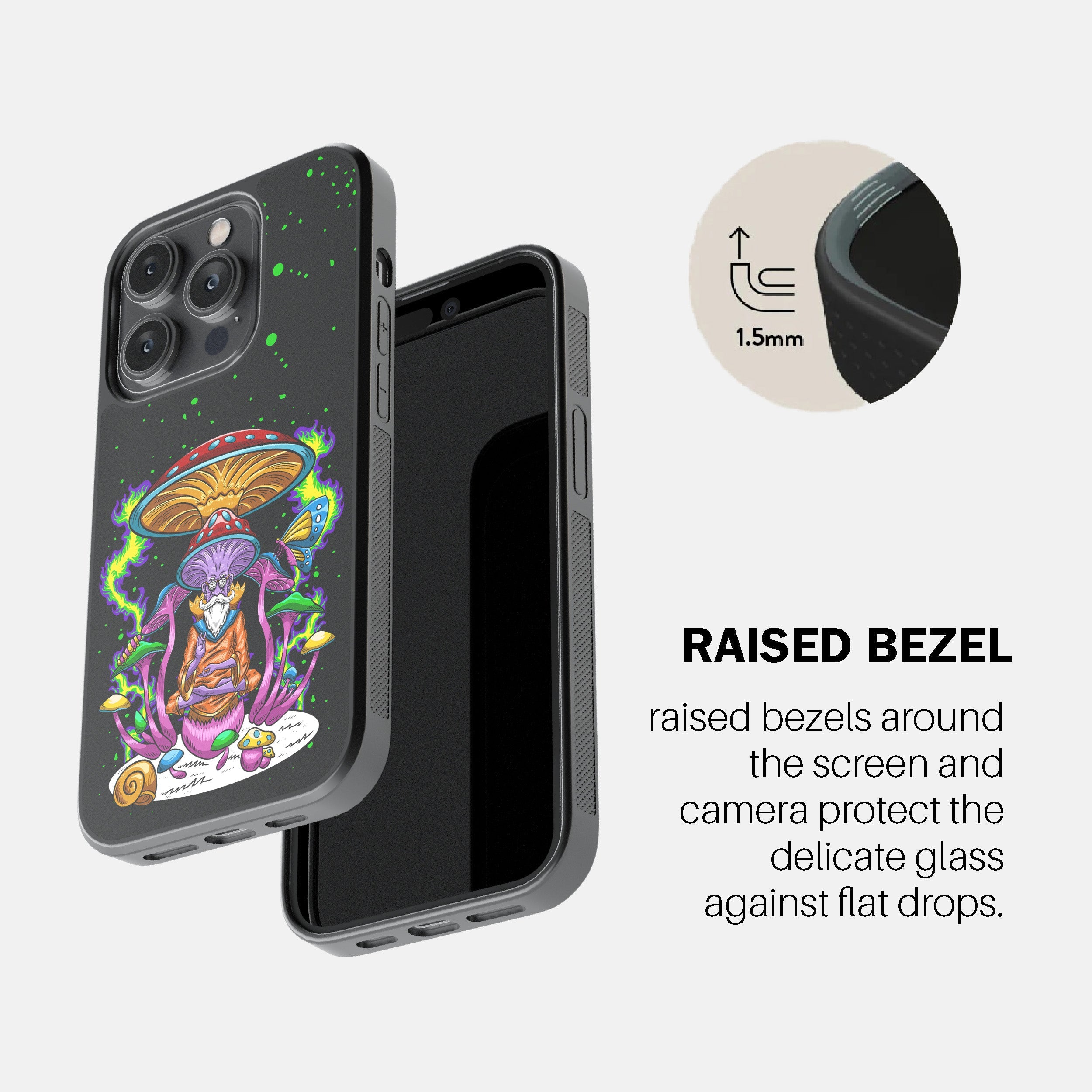 Psychedelic Wizard –Phone Cover