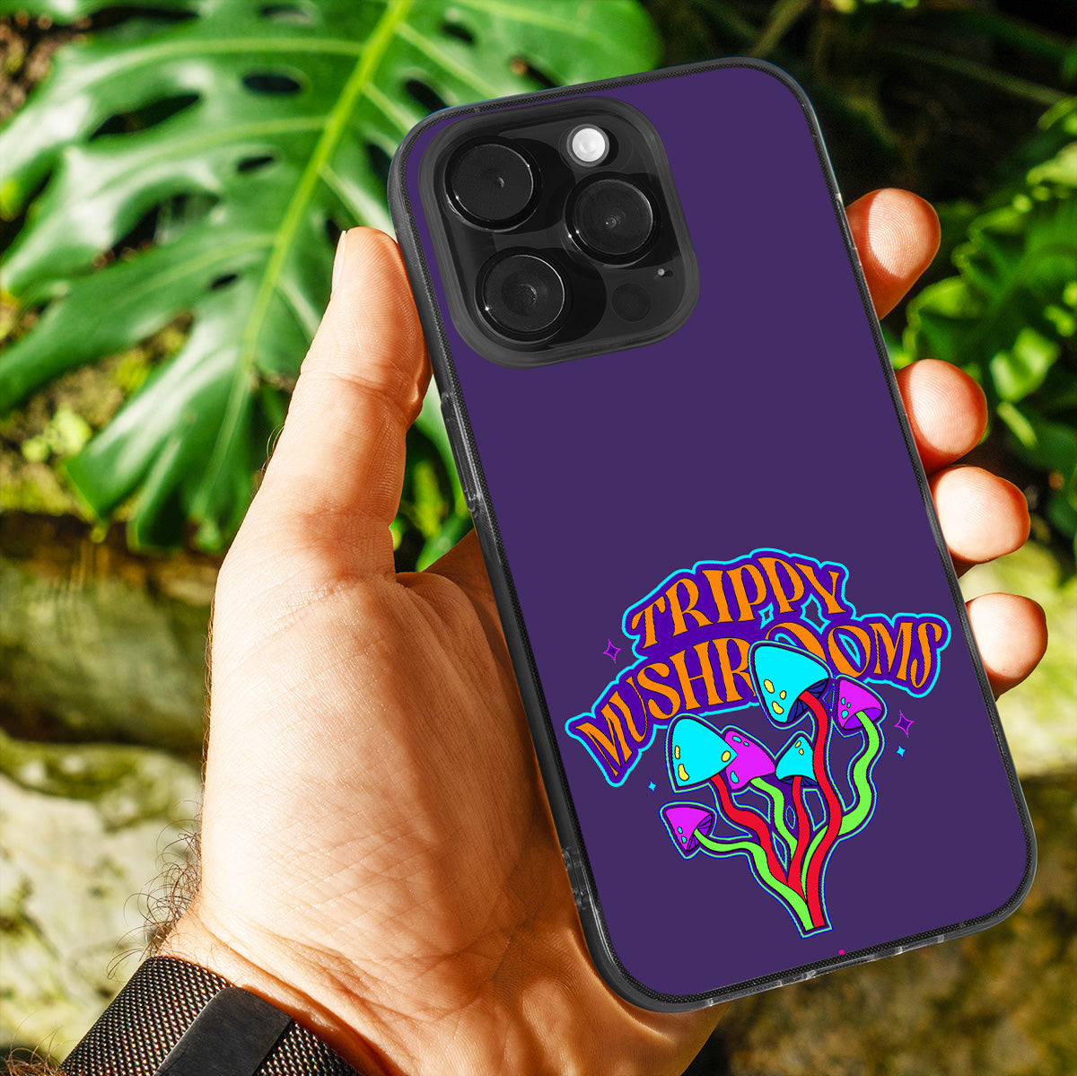 Trippy Mushrooms Phone Cover