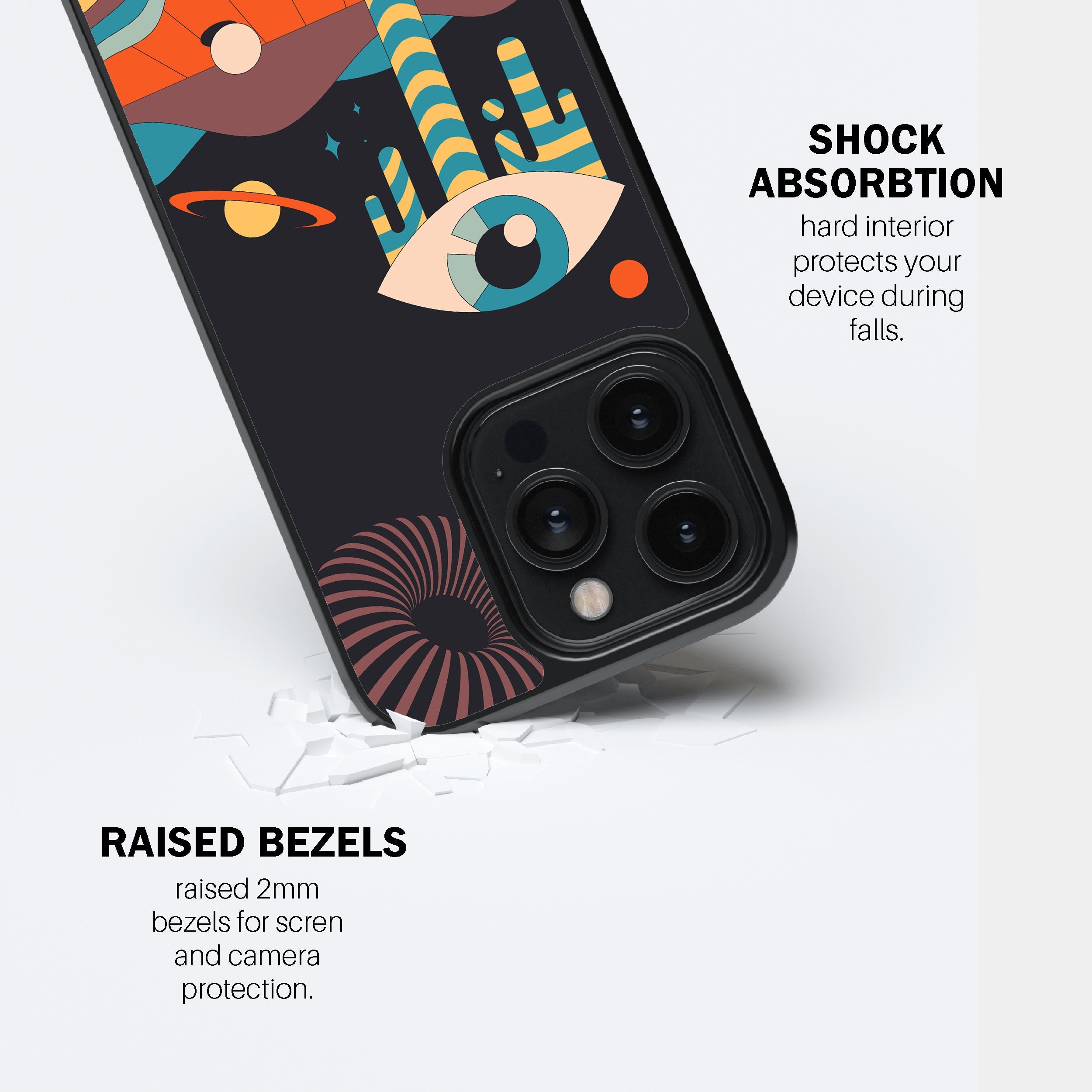 Melted Sky Portal  Phone Cover