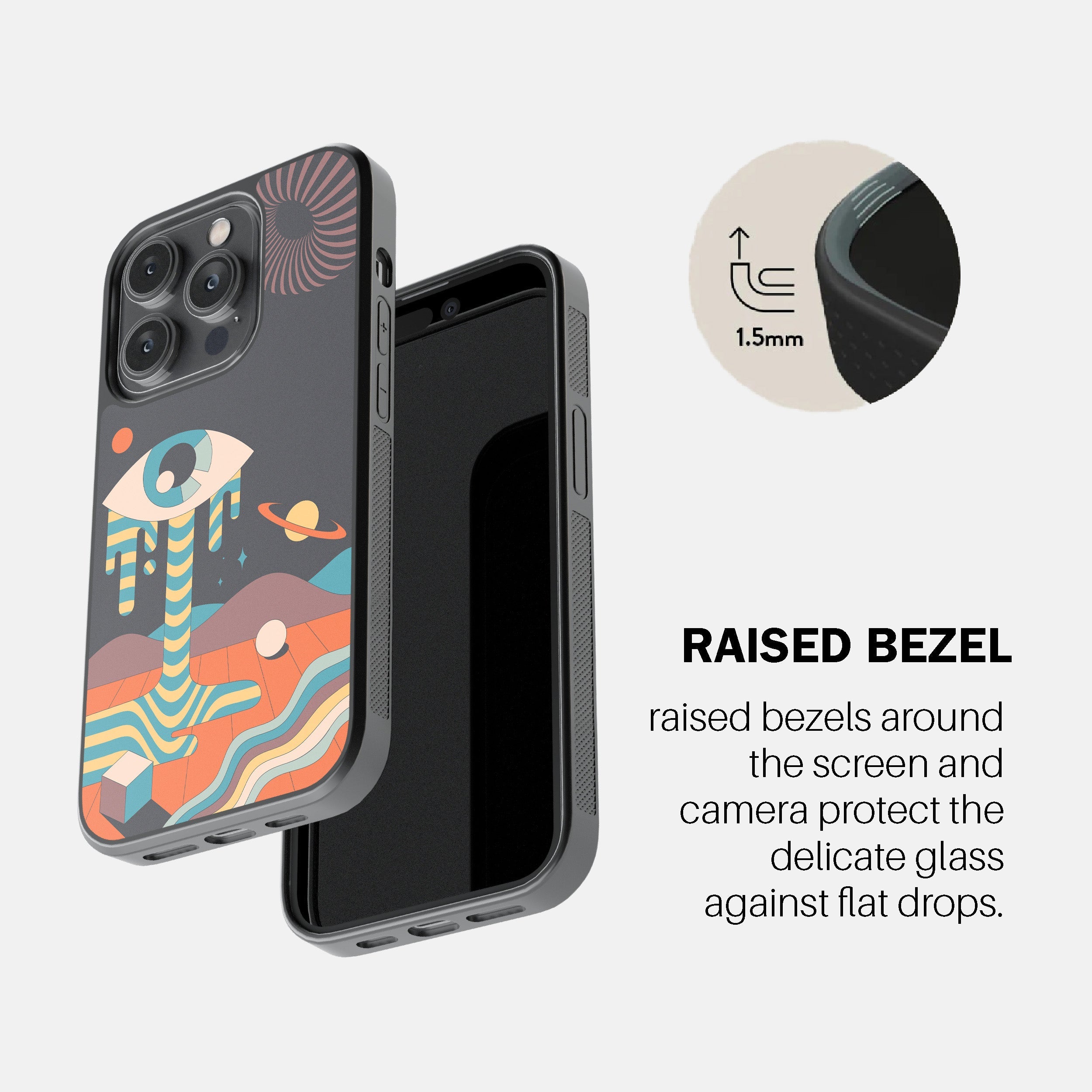 Melted Sky Portal  Phone Cover