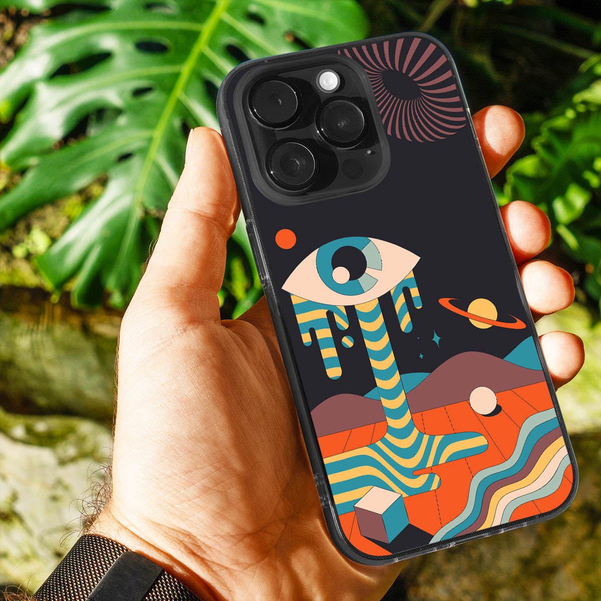 Melted Sky Portal  Phone Cover