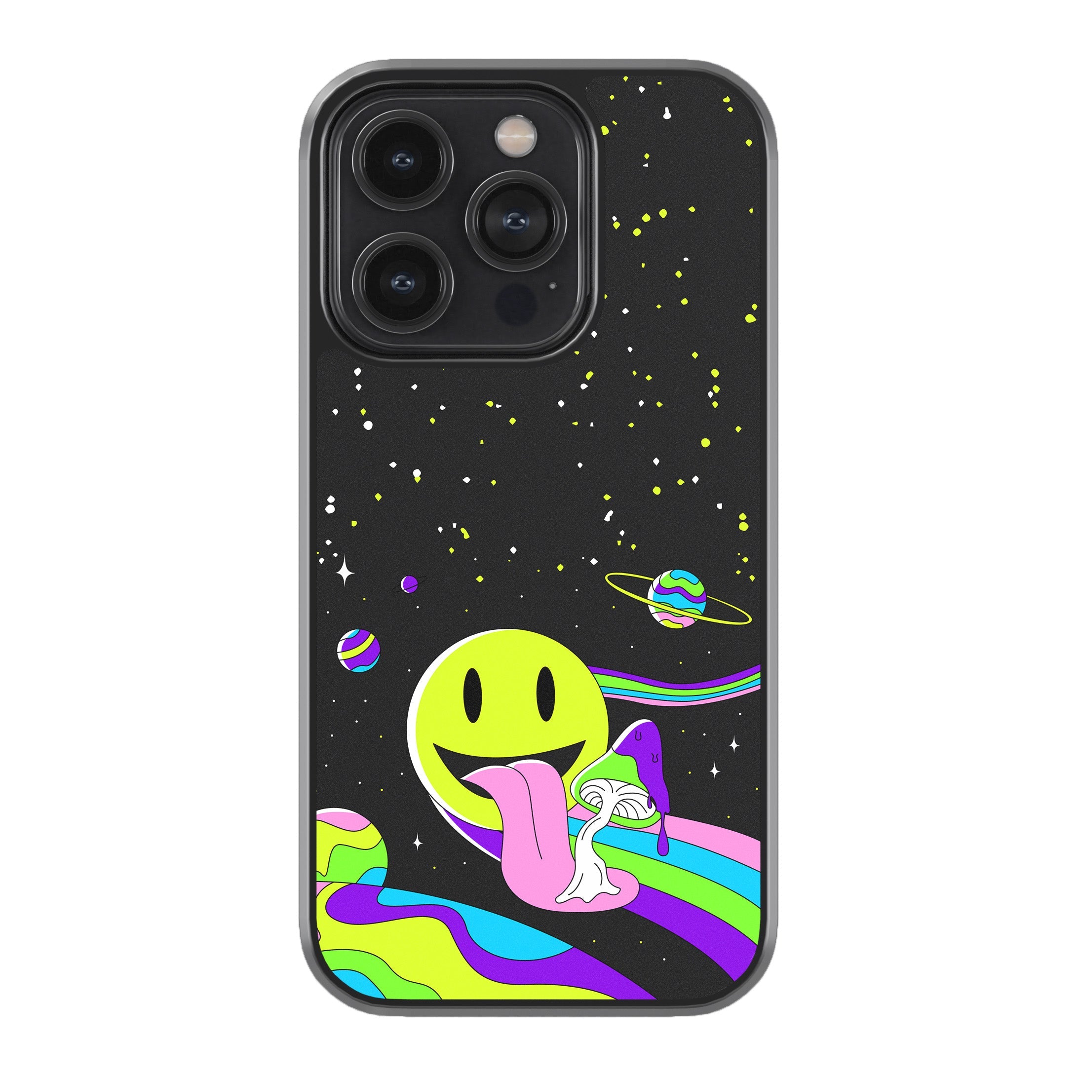 Neon Shroomscape Phone Cover