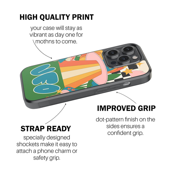 Rust Radiance Phone Cover