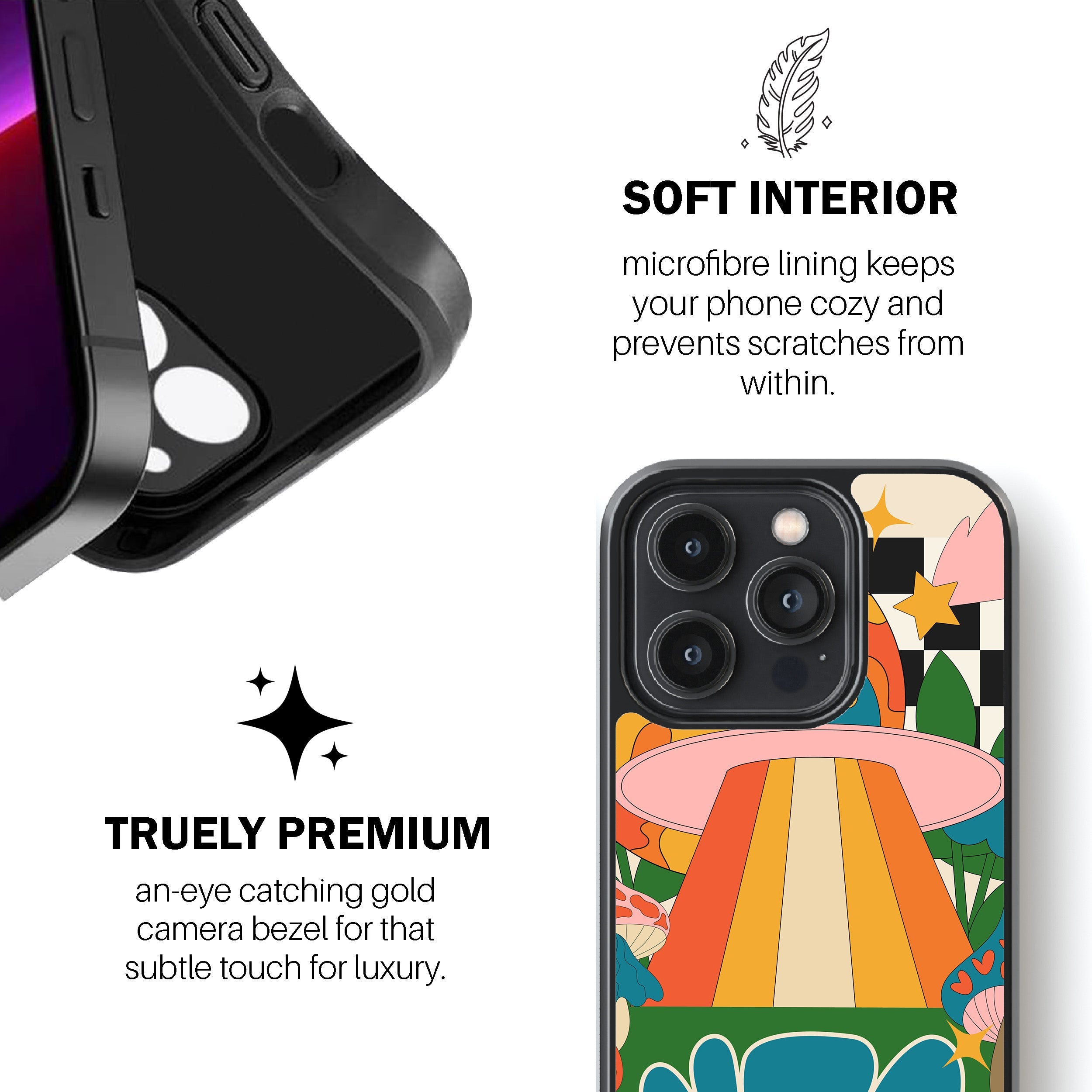 Rust Radiance Phone Cover