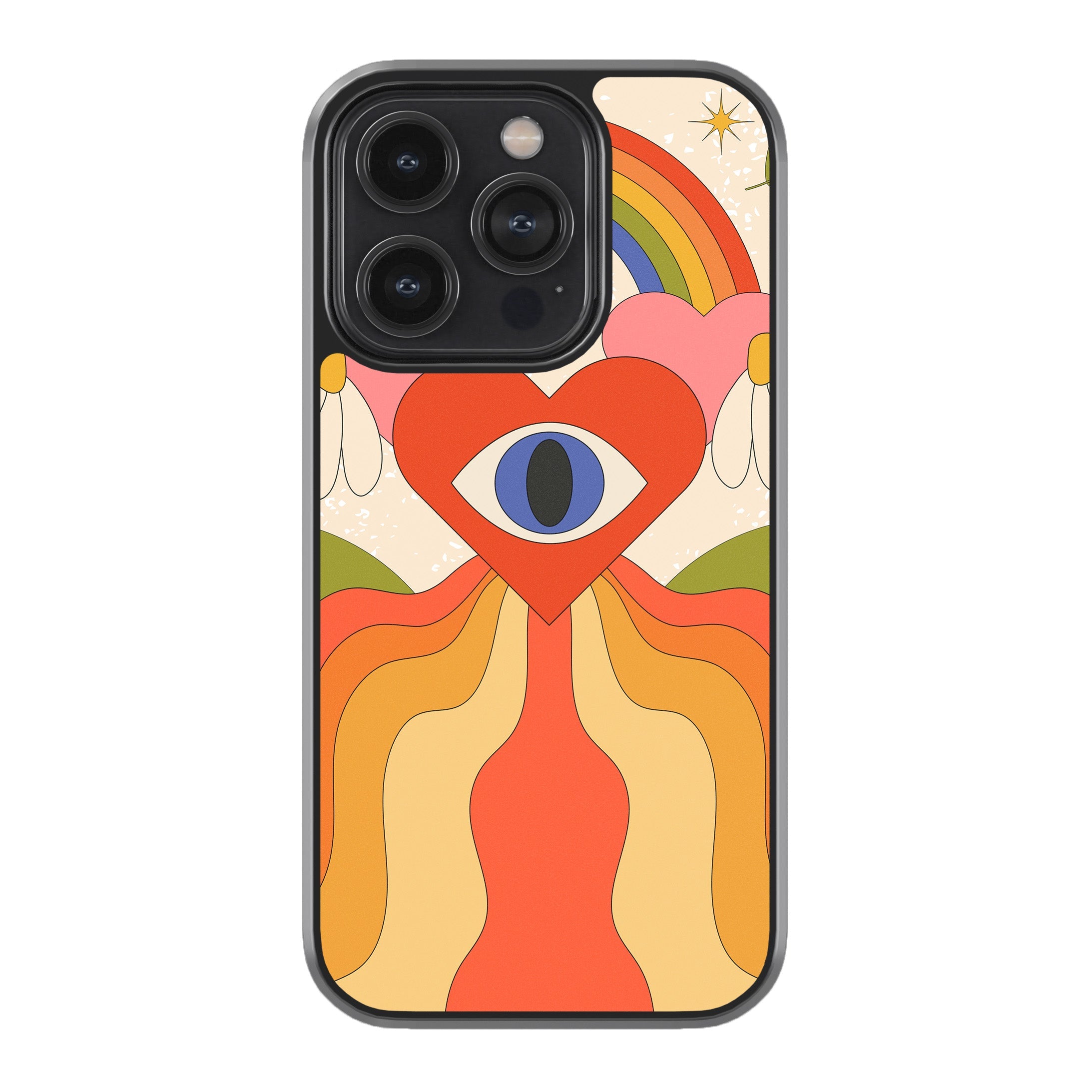 Charcoal Luxe Drape Phone Cover