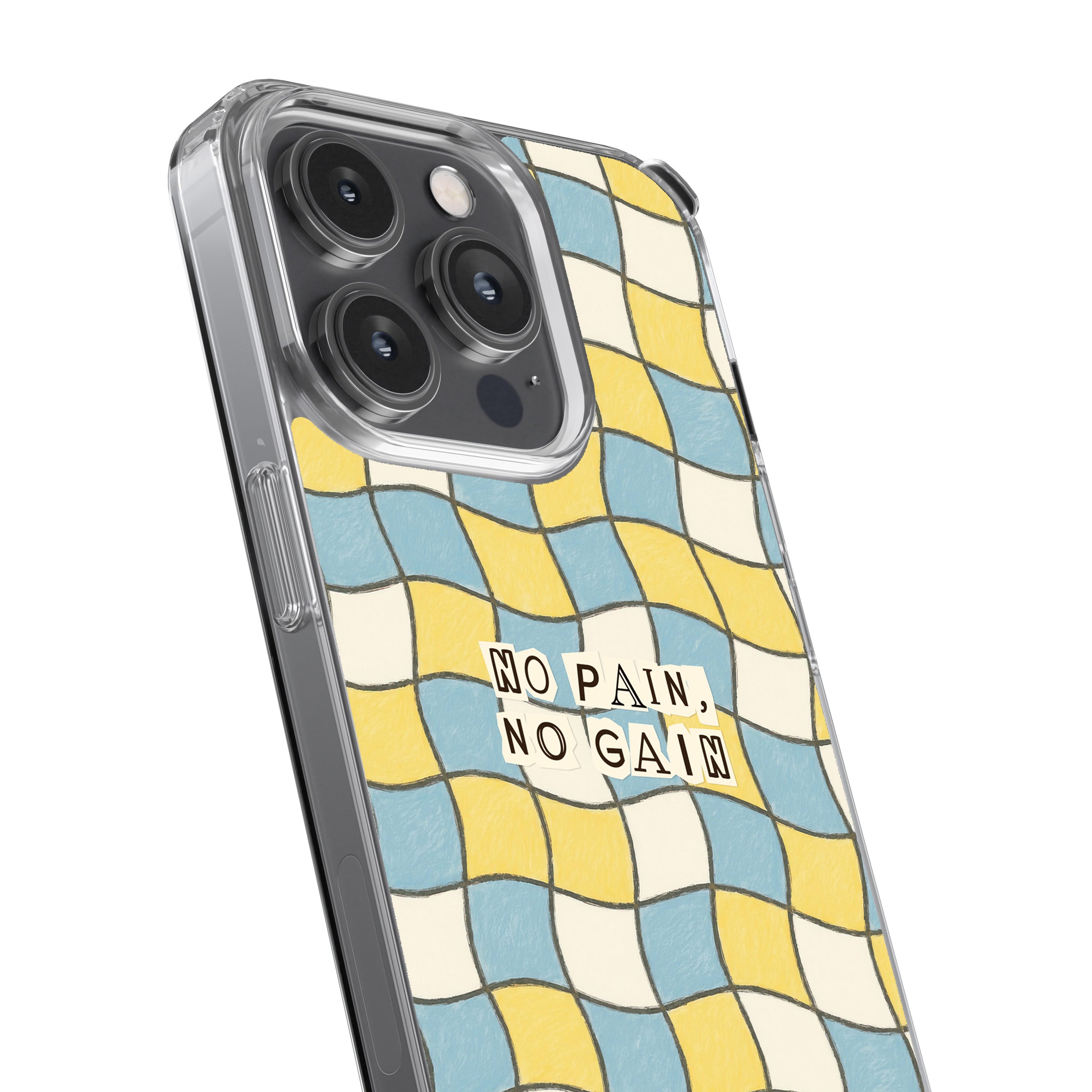 Abstract Woven Strength – “No Pain, No Gain”