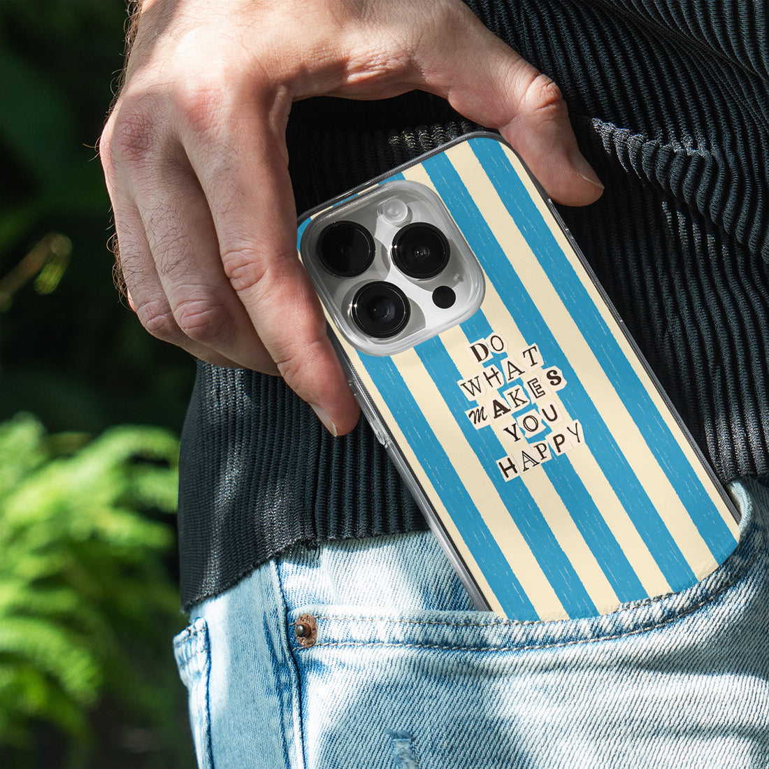 Classic Bold Stripes – “Do What Makes You Happy”