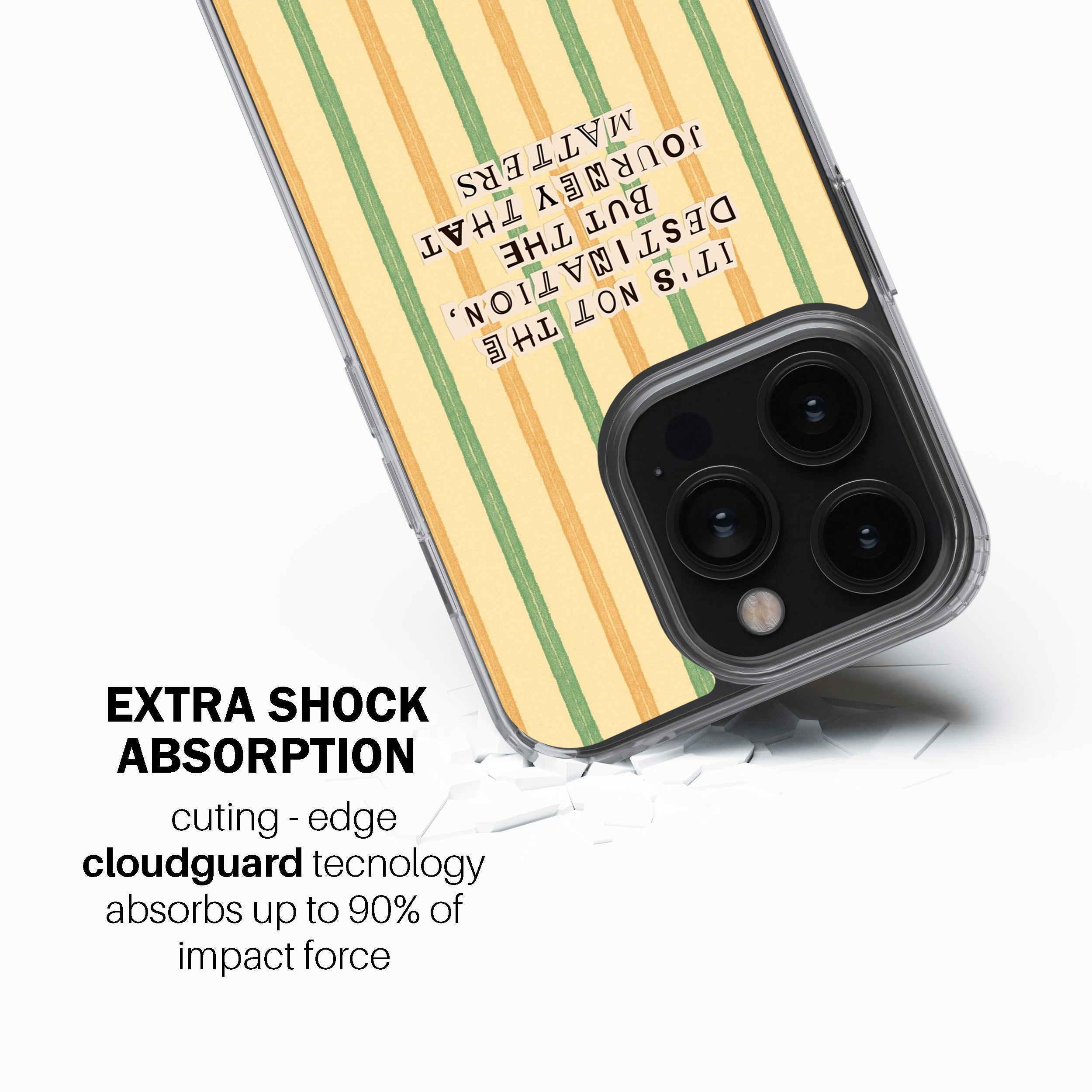 Journey Matters Stripes – “It’s Not the Destination, but the Journey That Matters”