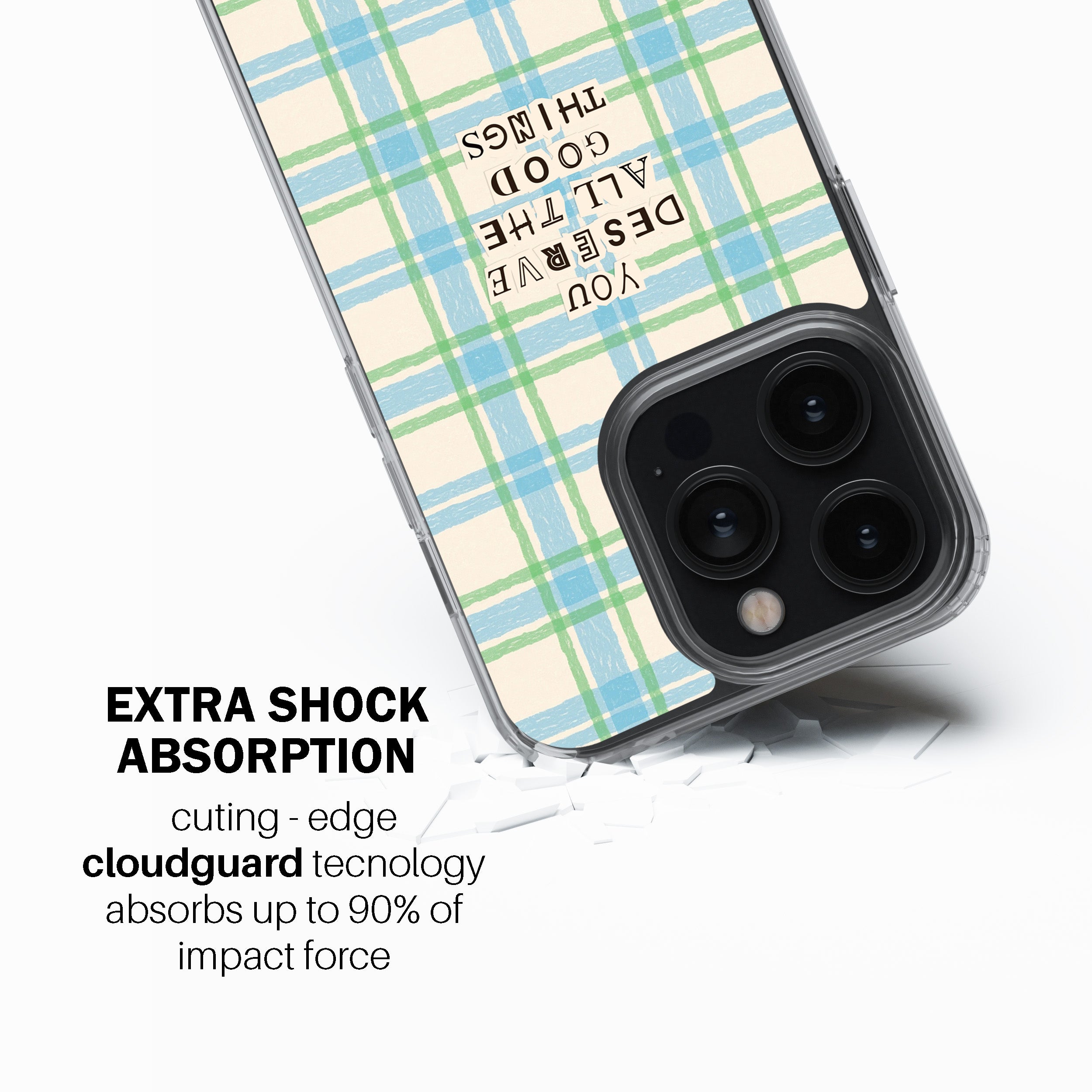 Soft Plaid Rewards – “You Deserve All the Good Things”