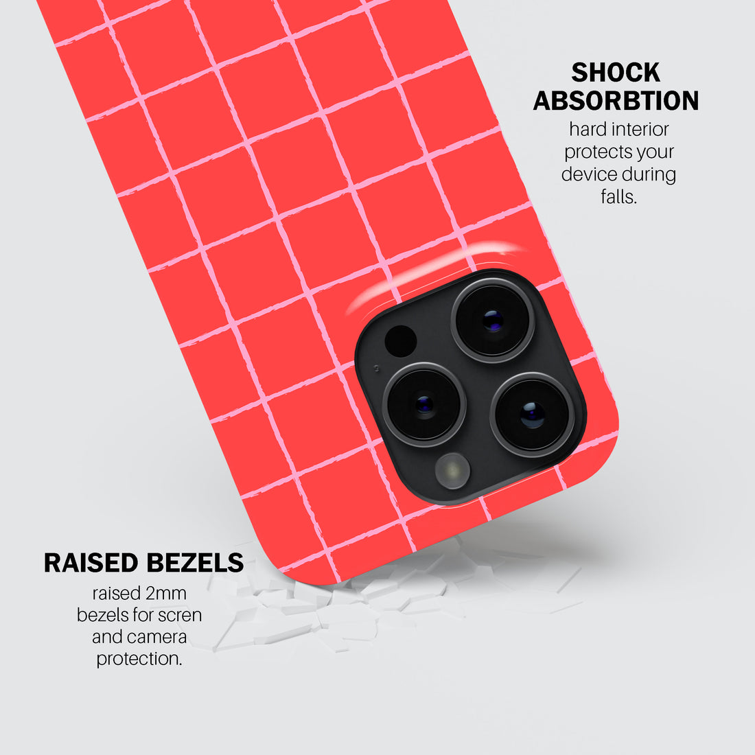 Classic Grid Mobile Cover