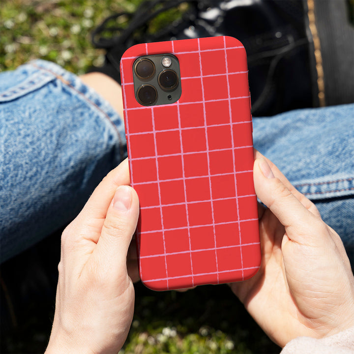 Classic Grid Mobile Cover