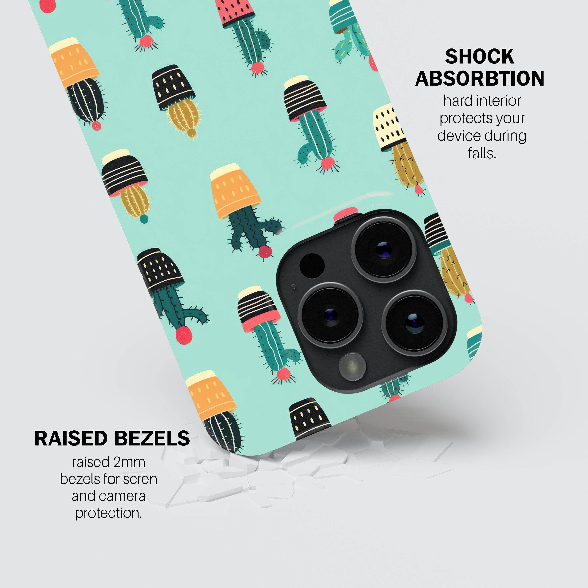 Cactus Garden Mobile Cover