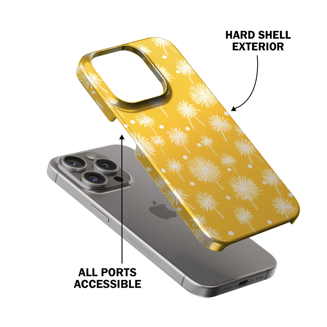 Golden Dot Mobile Cover