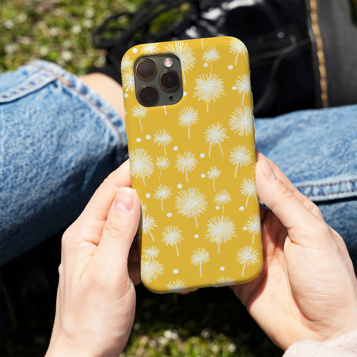 Golden Dot Mobile Cover