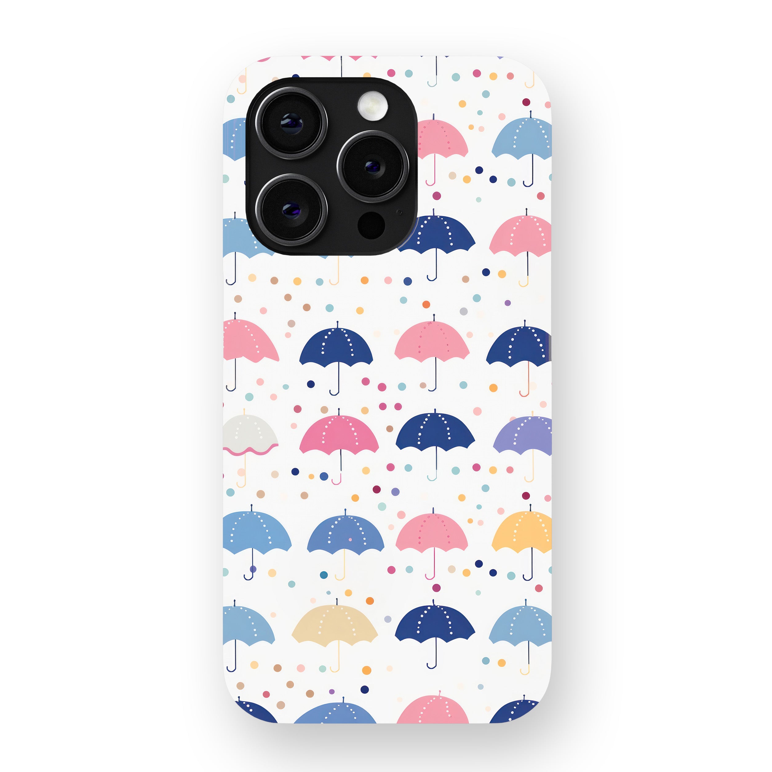 Rainbow Umbrella Mobile Cover