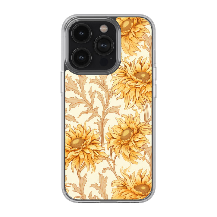 Golden Marigold Grace Mobile Cover