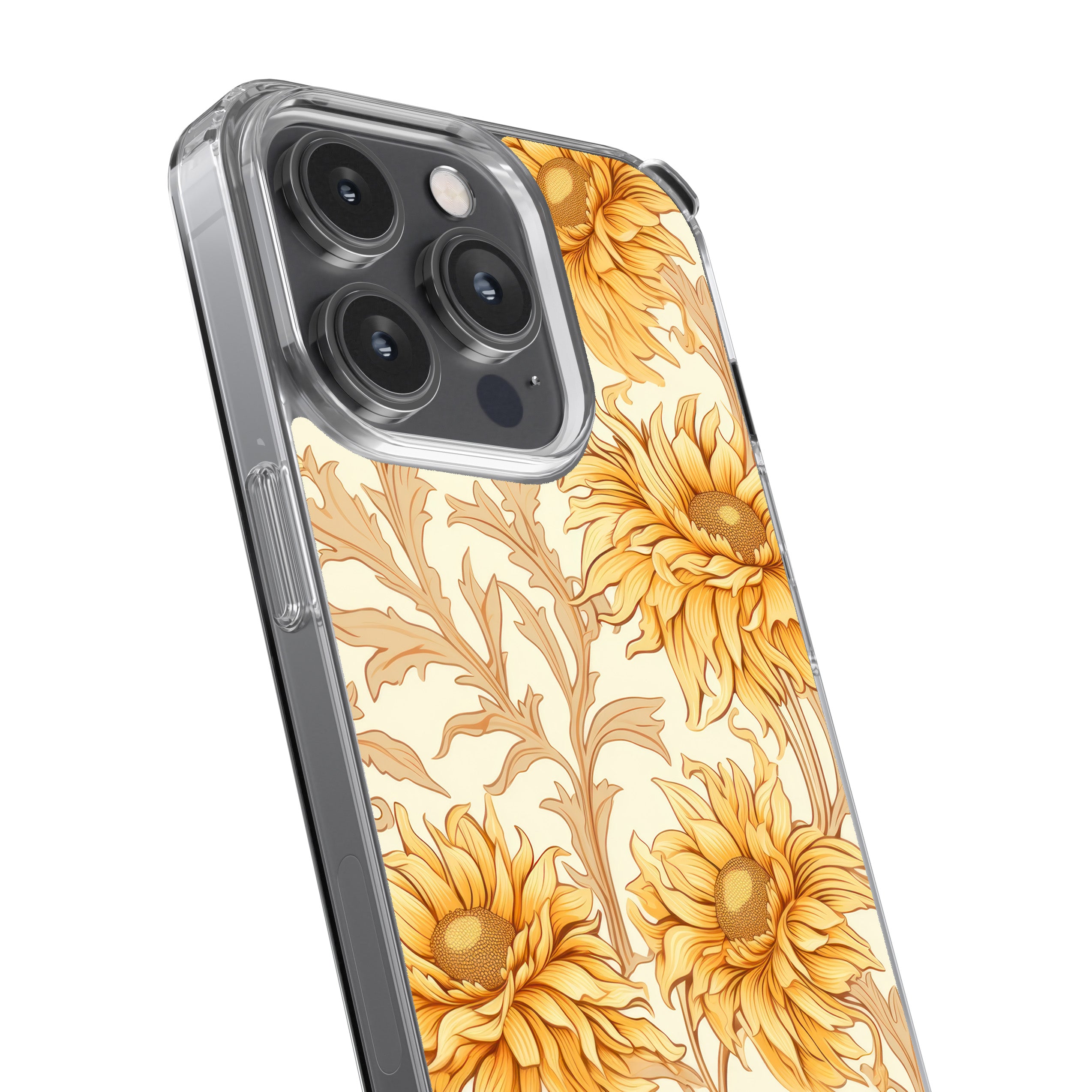 Golden Marigold Grace Mobile Cover
