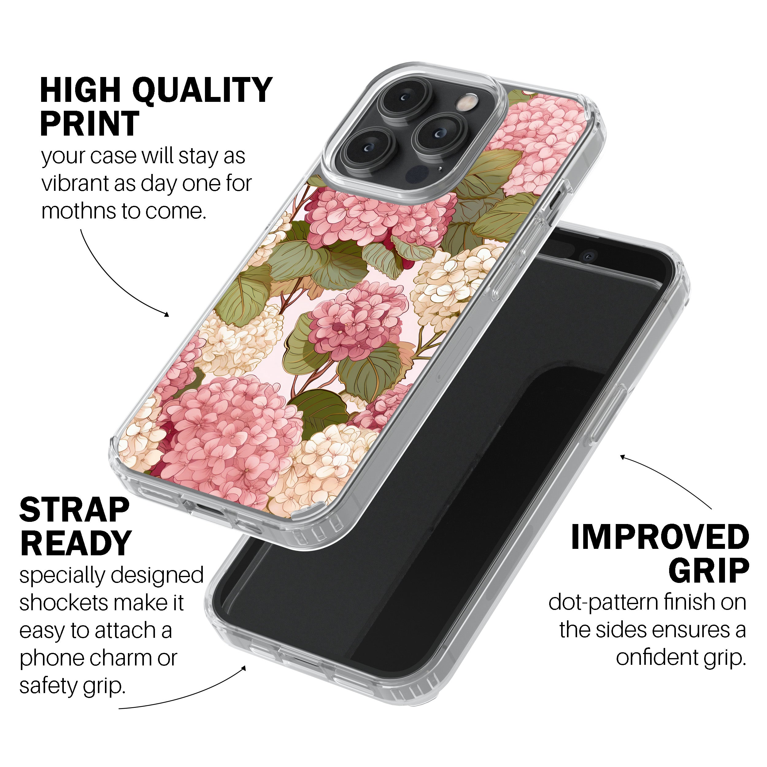 Rustic Hydrangea Bloom Mobile Cover