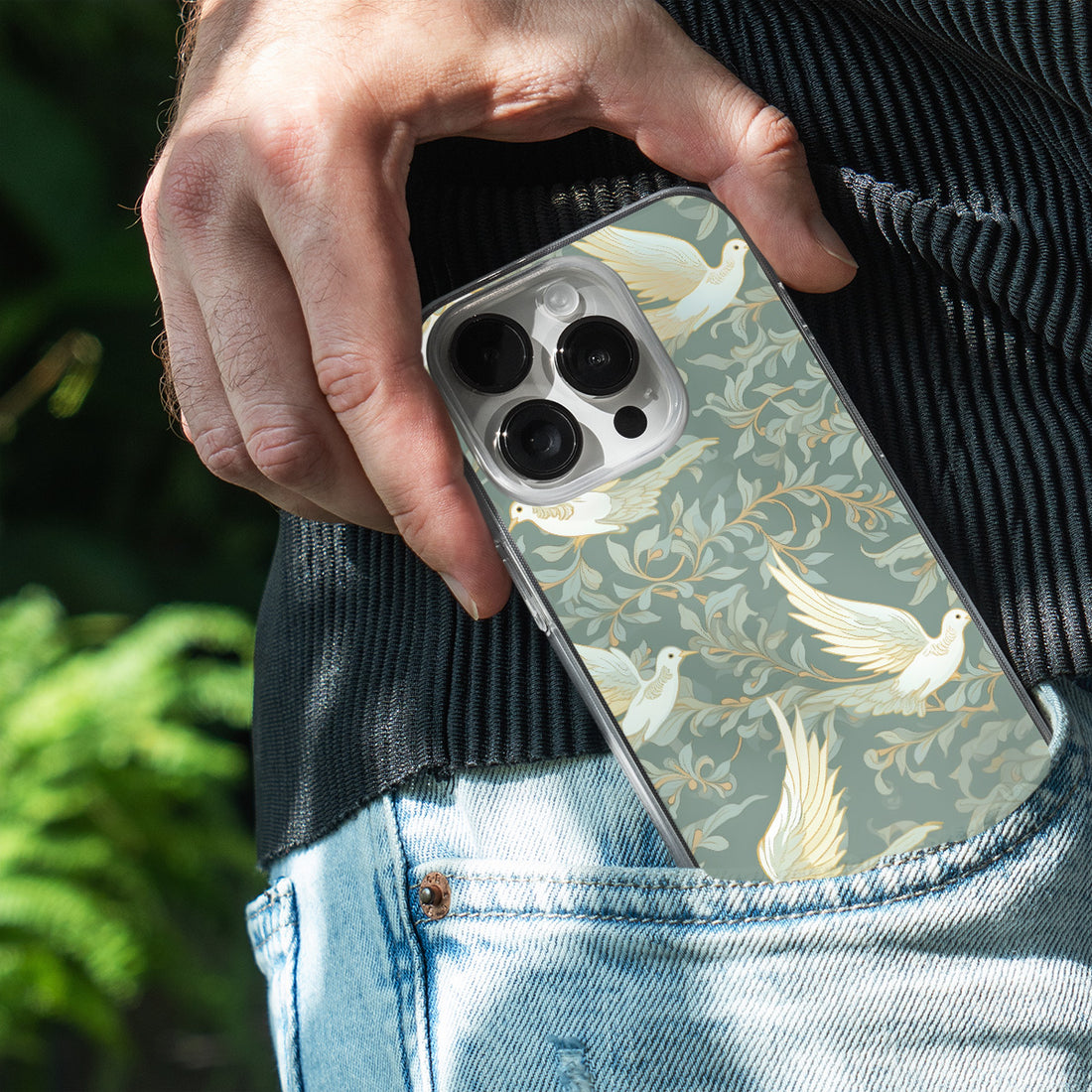 Dove of Peace Flight Mobile Cover