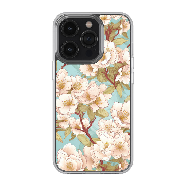 Blush Magnolia Charm Mobile Cover