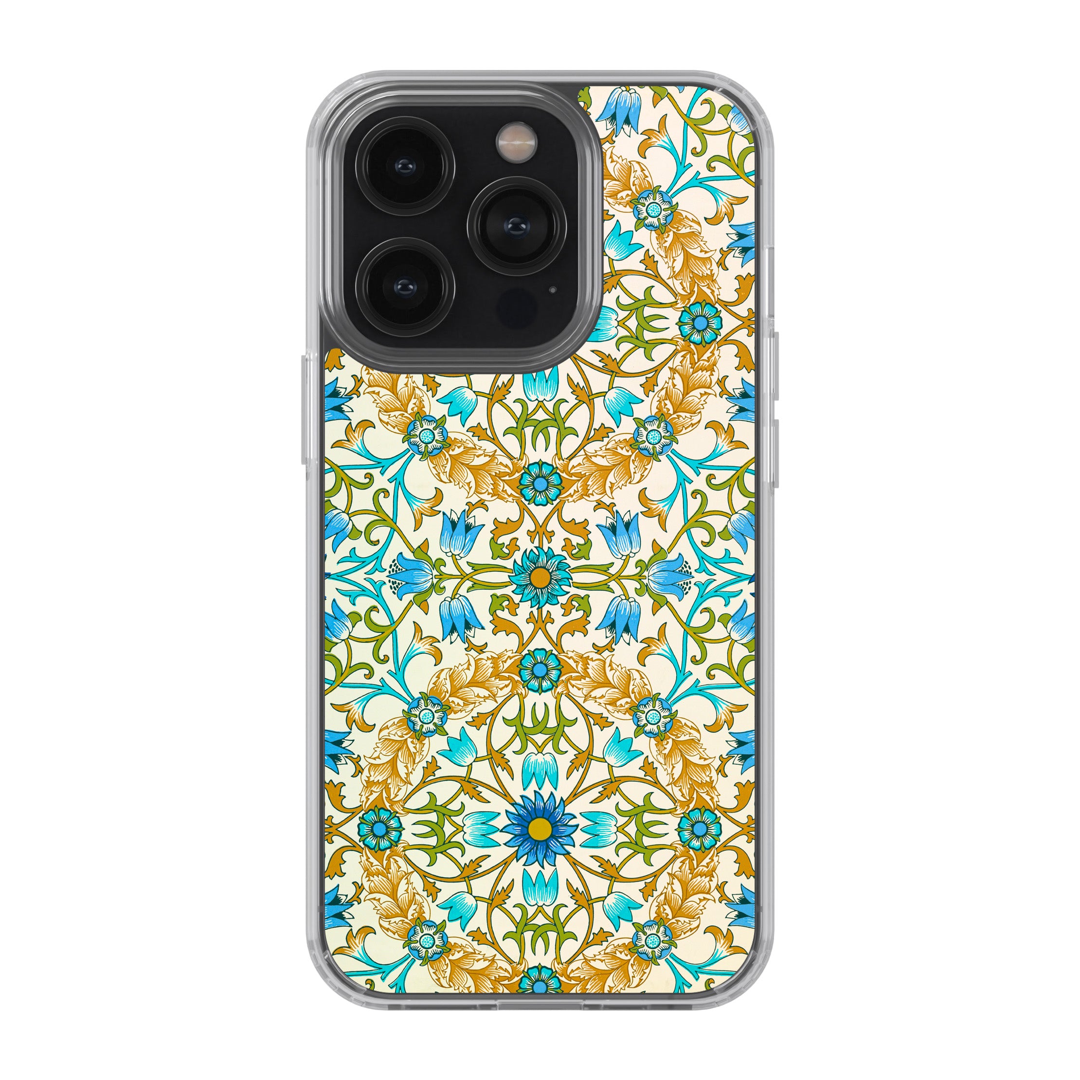 Golden Heritage Tiles Mobile Cover