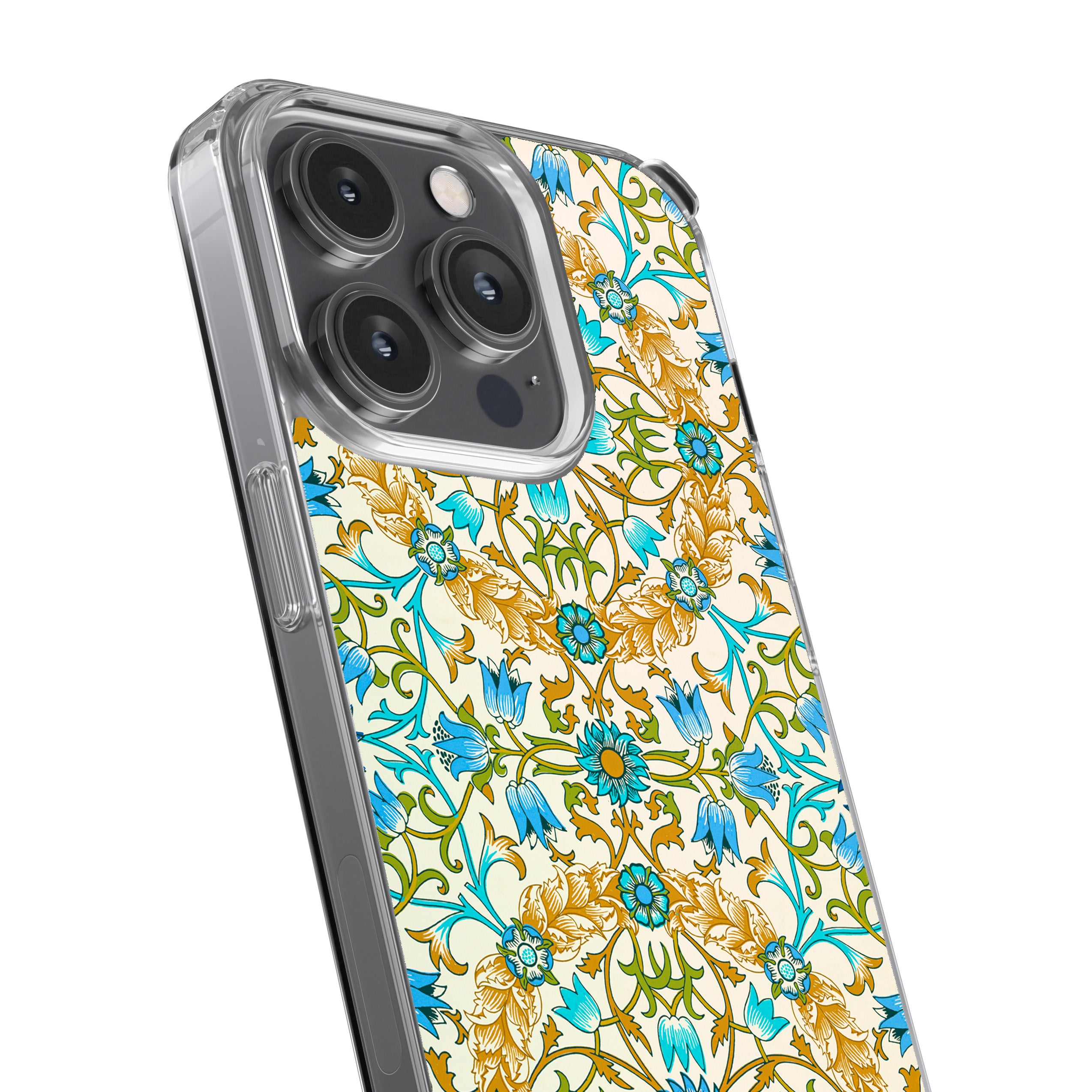 Golden Heritage Tiles Mobile Cover