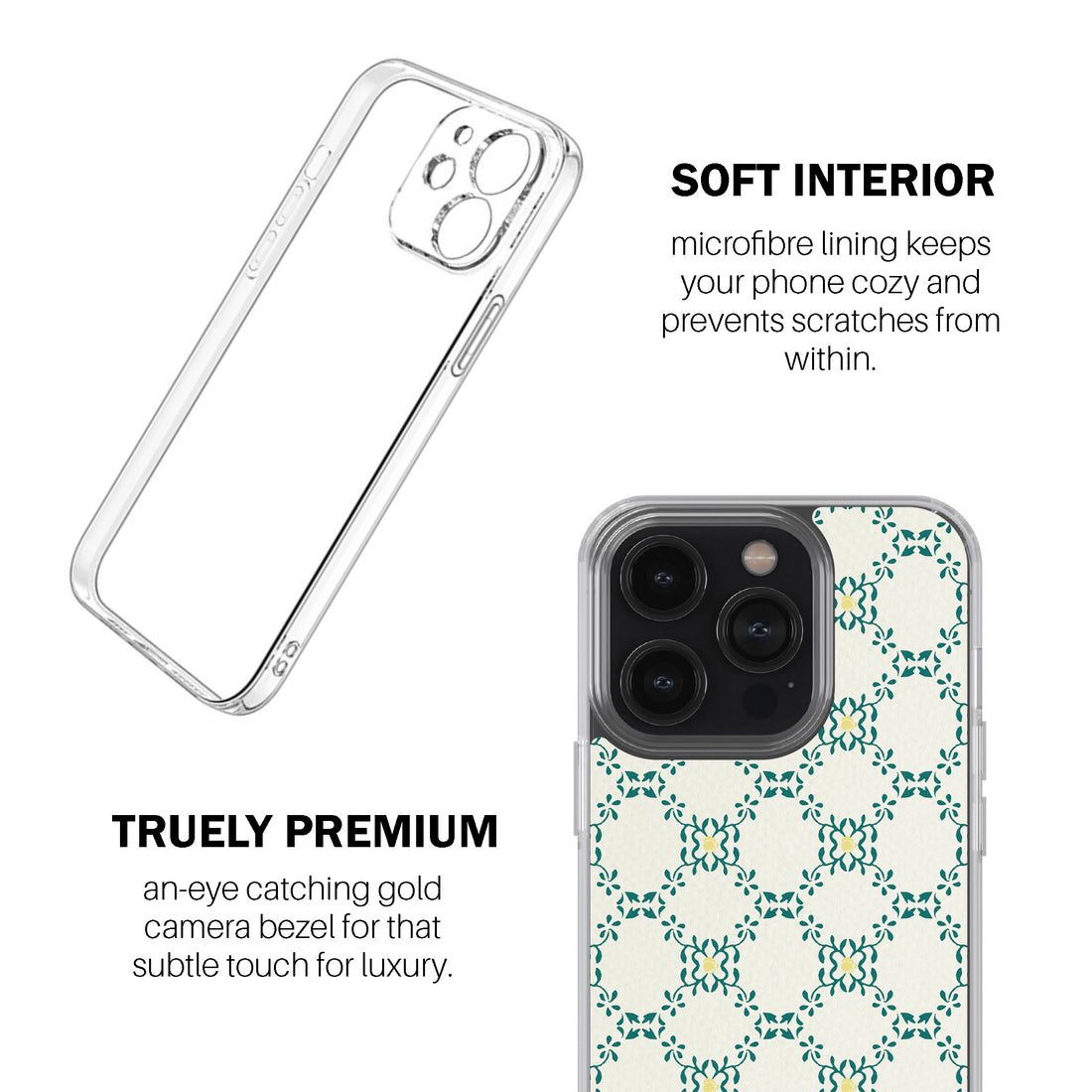 Vintage Lace Pattern Mobile Cover