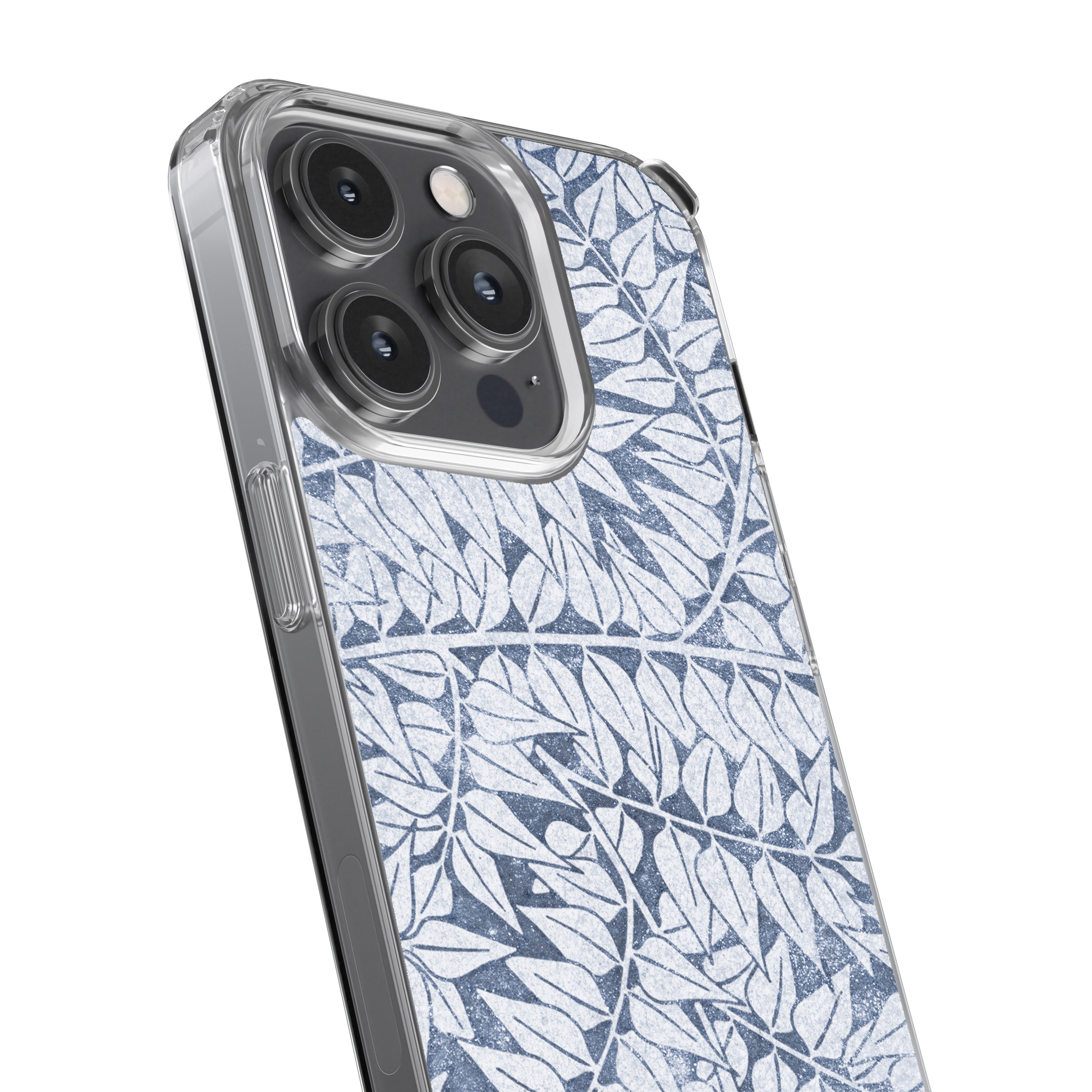 Indigo Fern Flow Mobile Cover