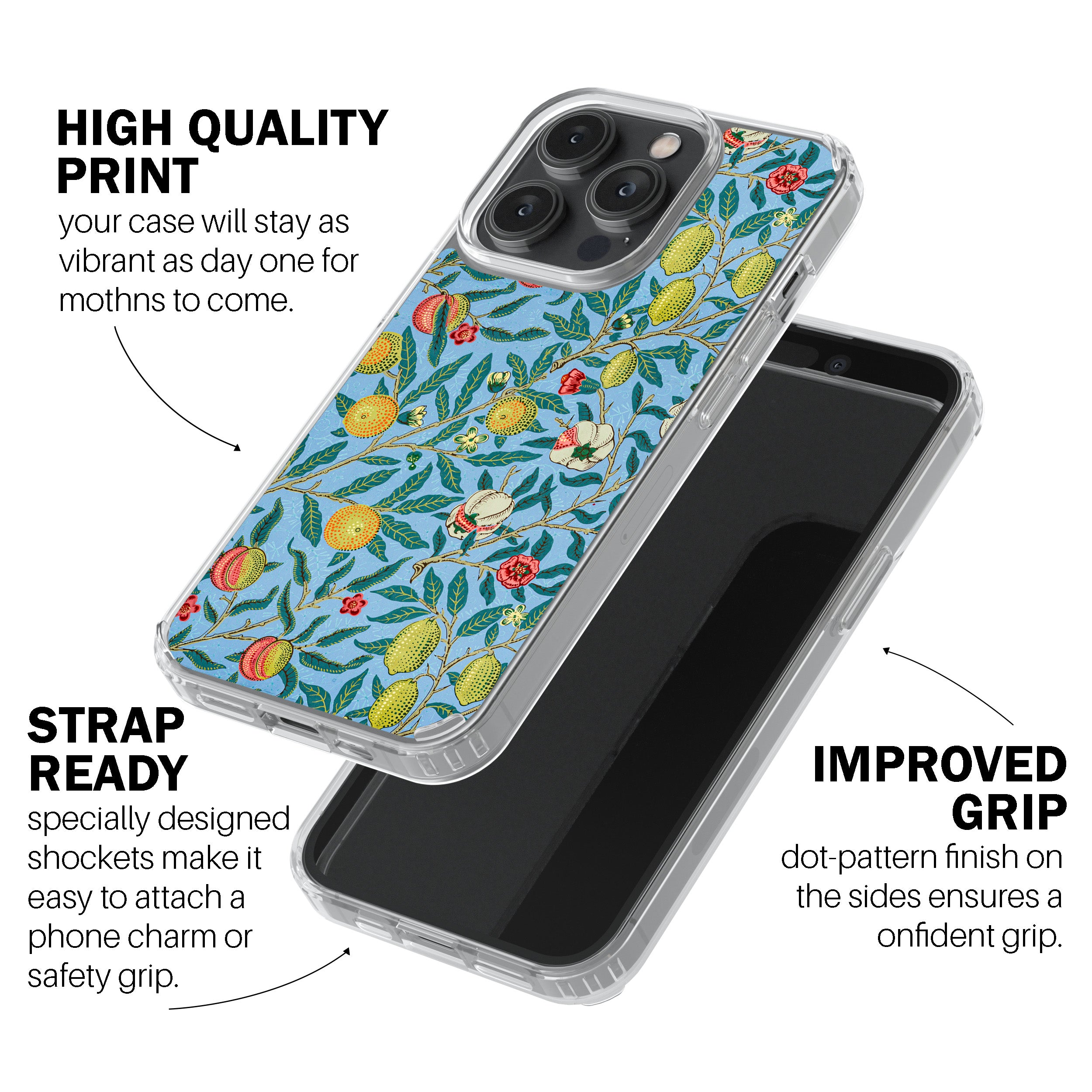 Citrus Bloom Delight Mobile Cover