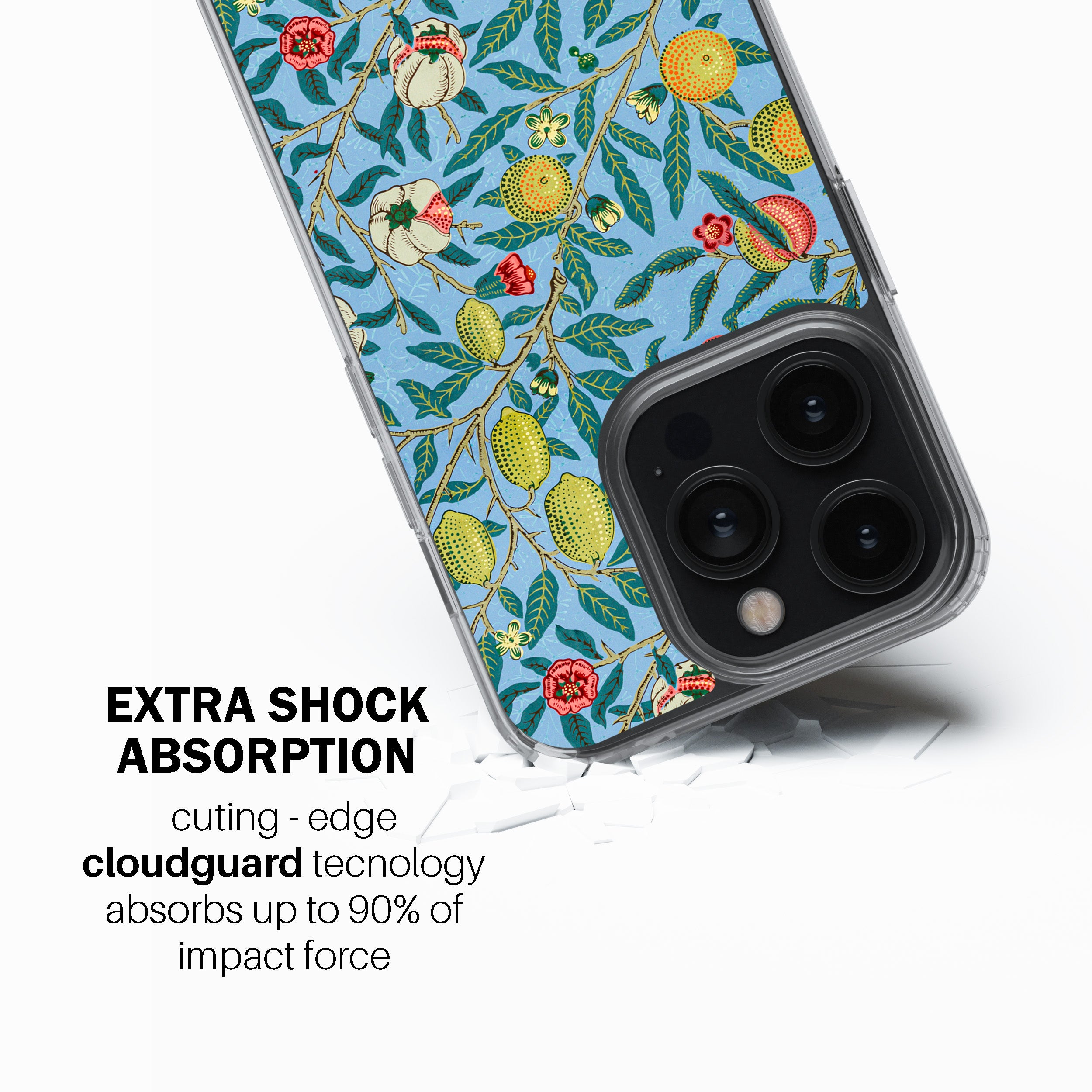 Citrus Bloom Delight Mobile Cover