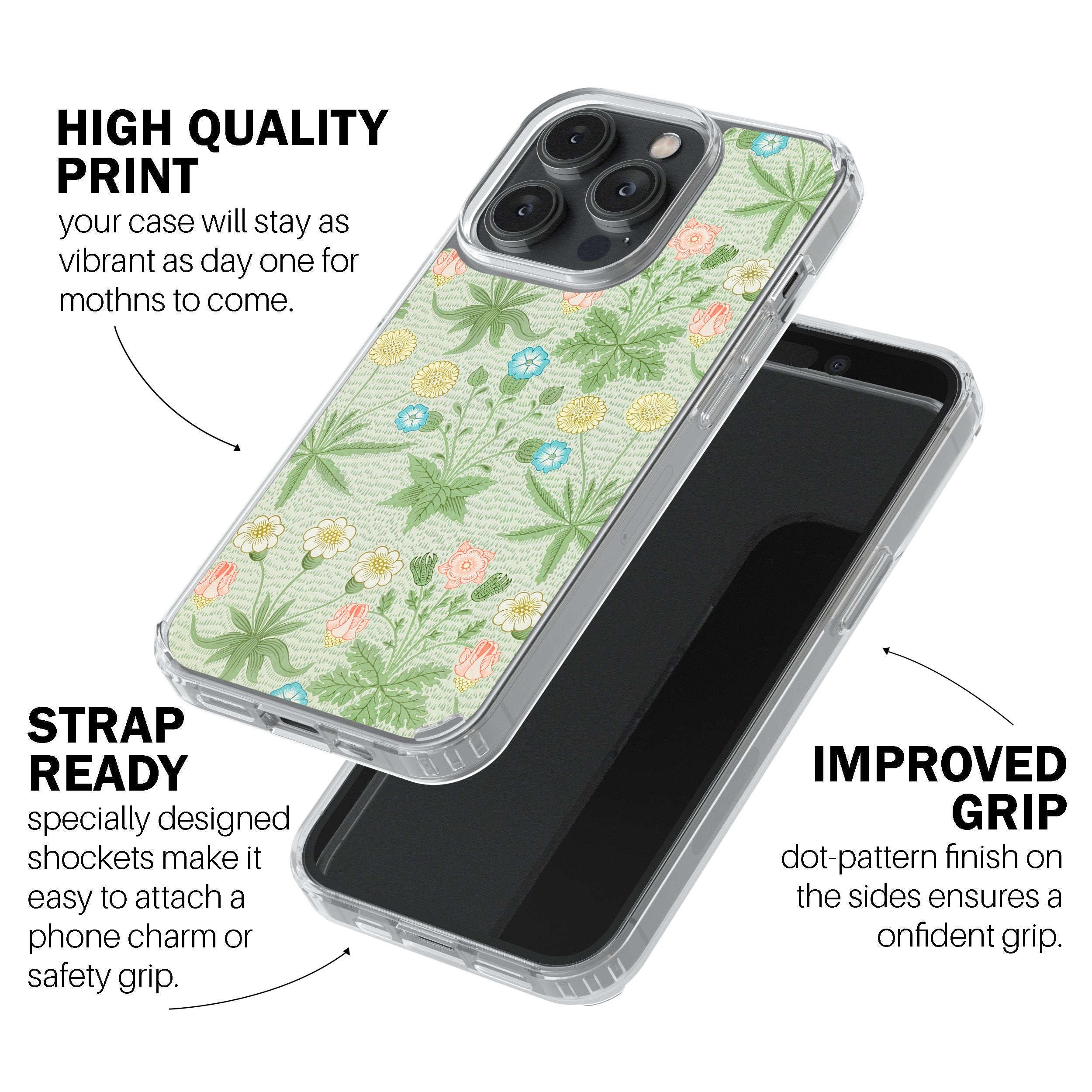Soft Meadow Bloom Mobile Cover