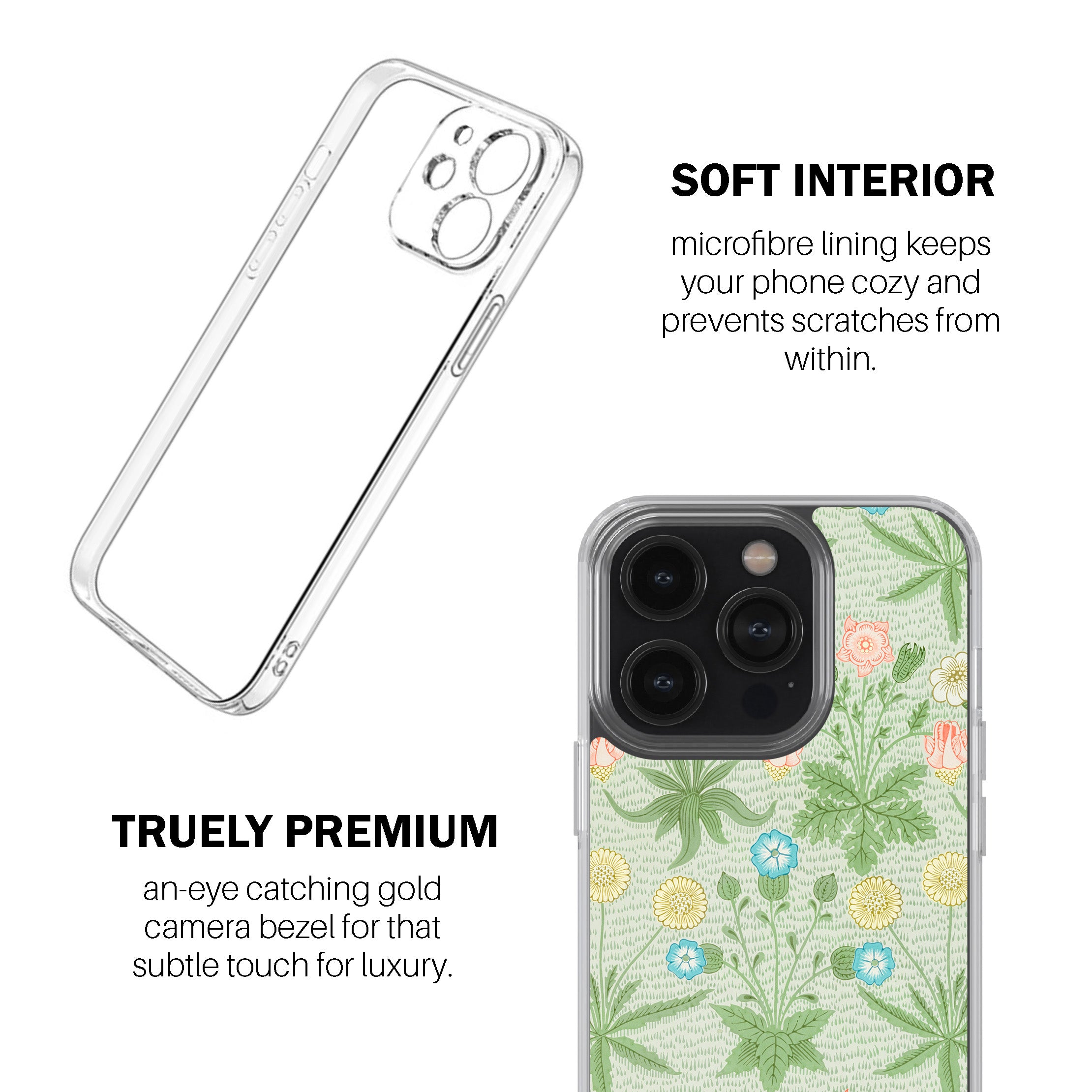 Soft Meadow Bloom Mobile Cover