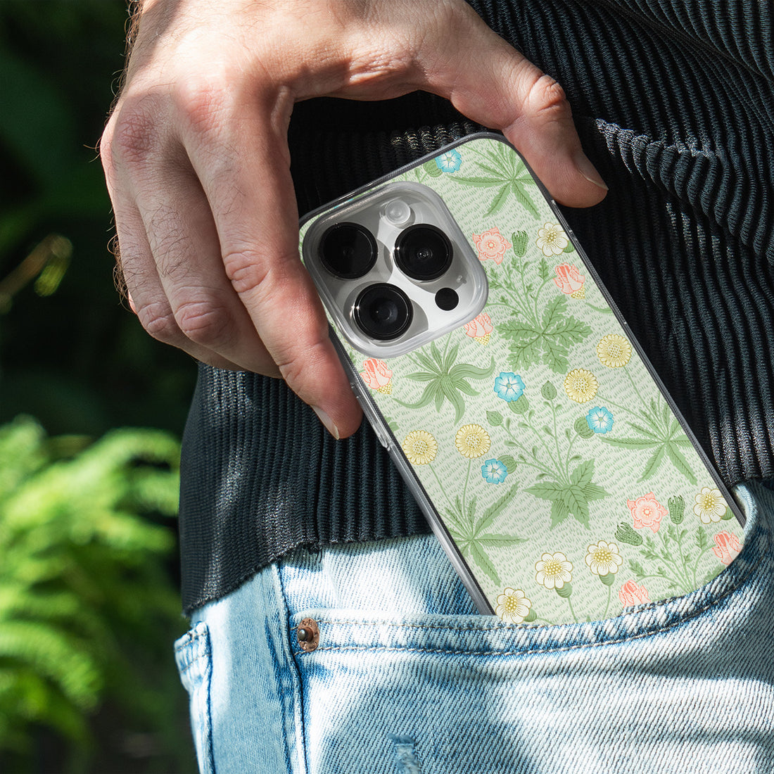 Soft Meadow Bloom Mobile Cover