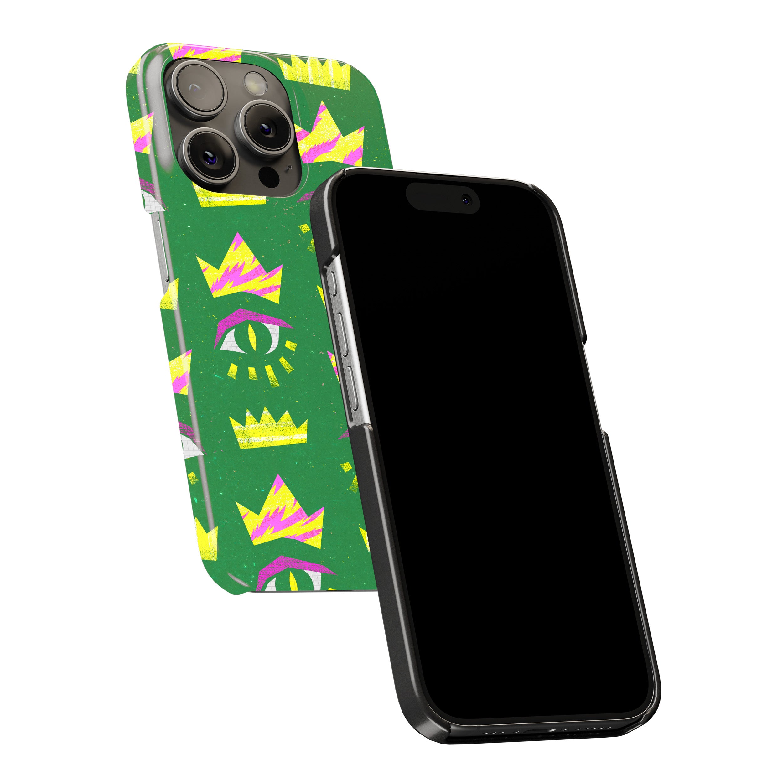 Crown Bloom Mobile Cover