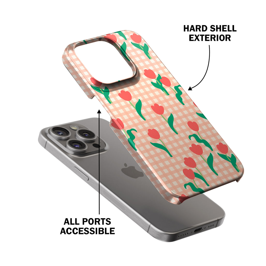Cherry Grid Mobile Cover