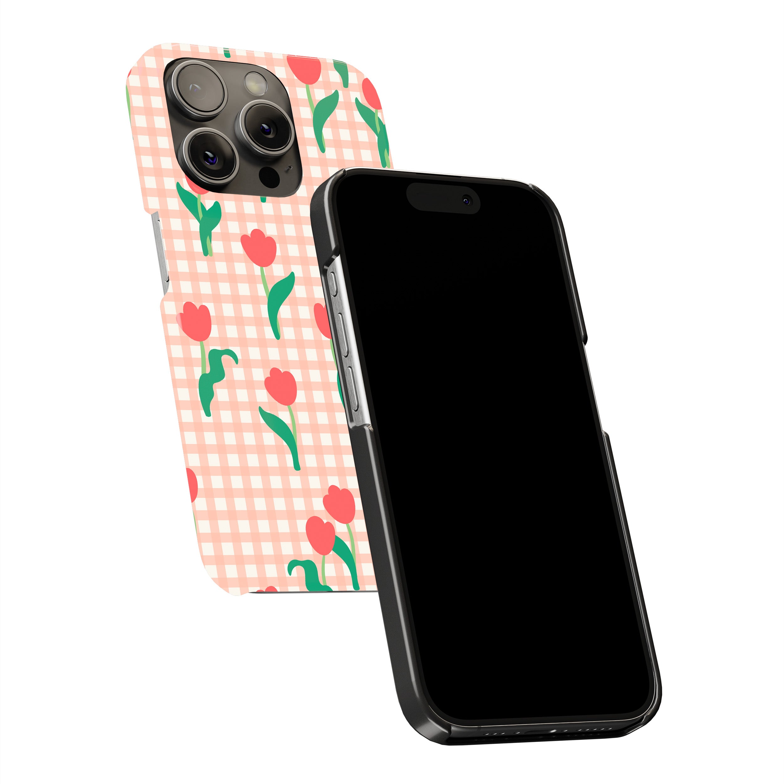 Cherry Grid Mobile Cover
