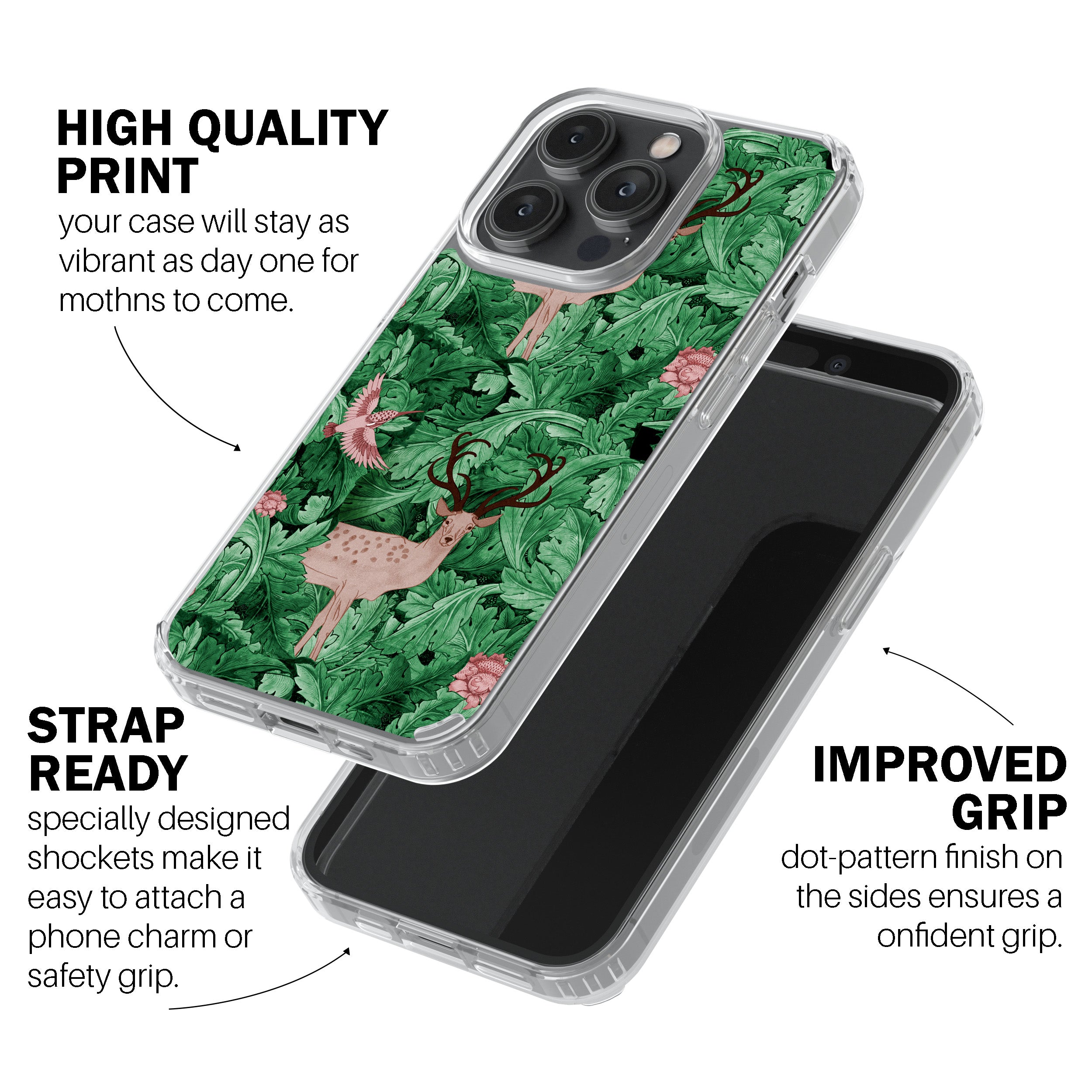 Forest Serenity Deer Mobile Cover