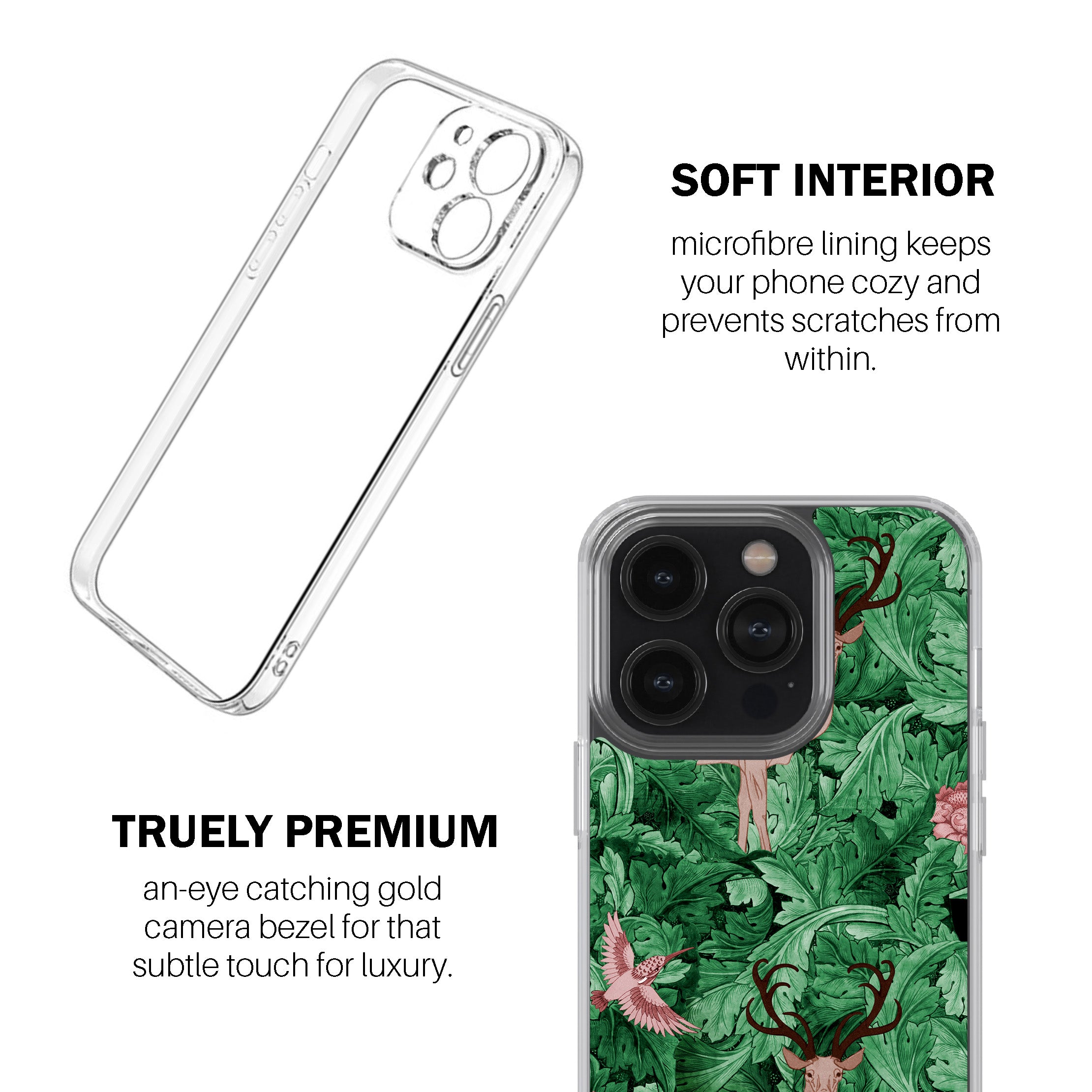 Forest Serenity Deer Mobile Cover