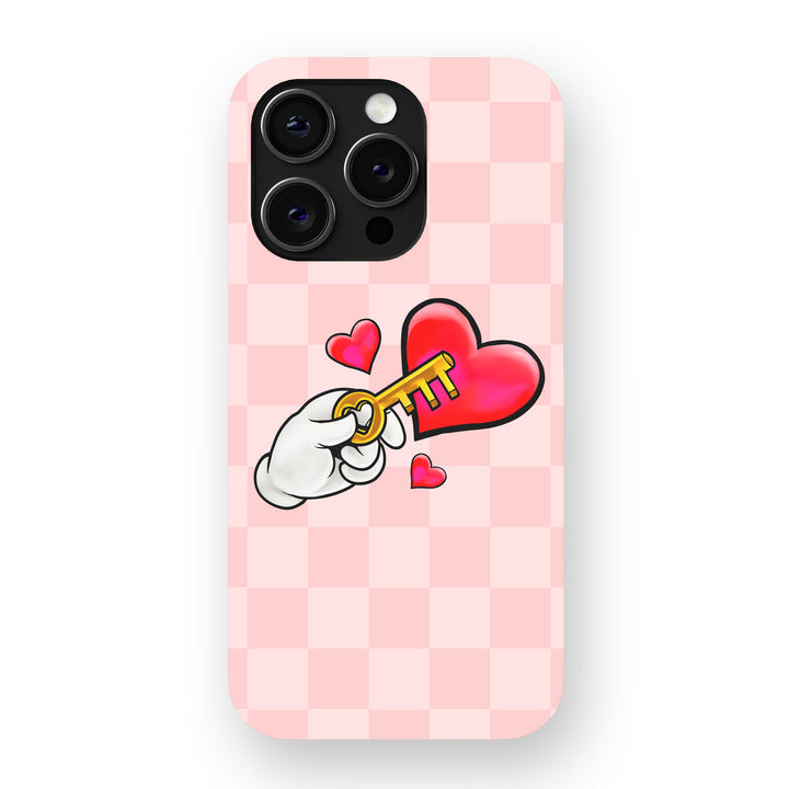 Love Heart Mobile Cover