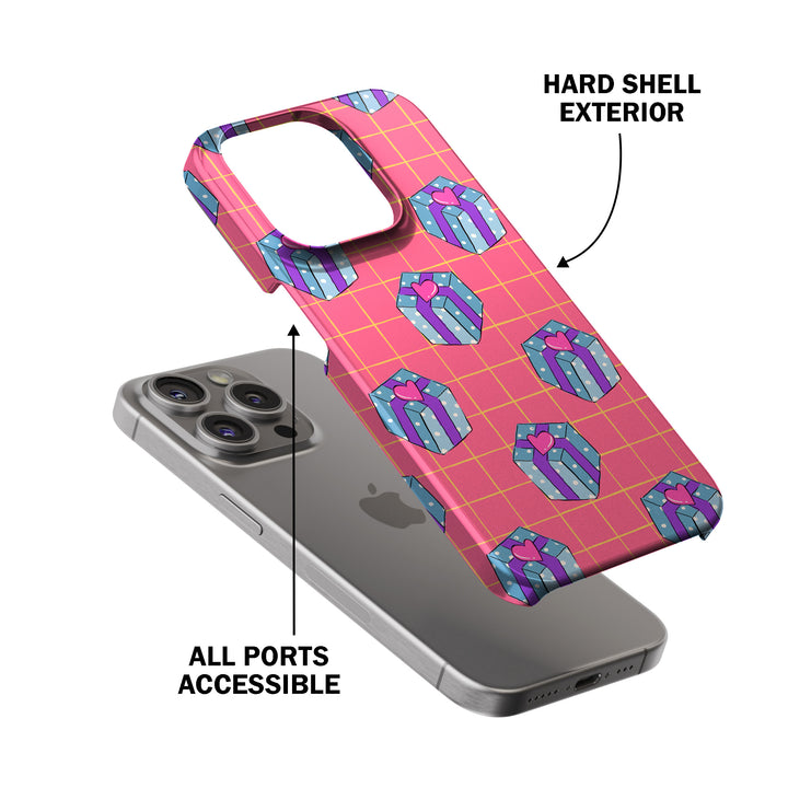 Gift Box Pattern Mobile Cover