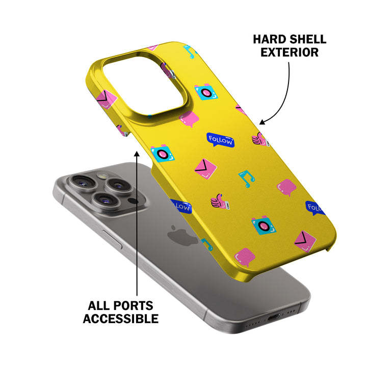 Retro Icons Mobile Cover