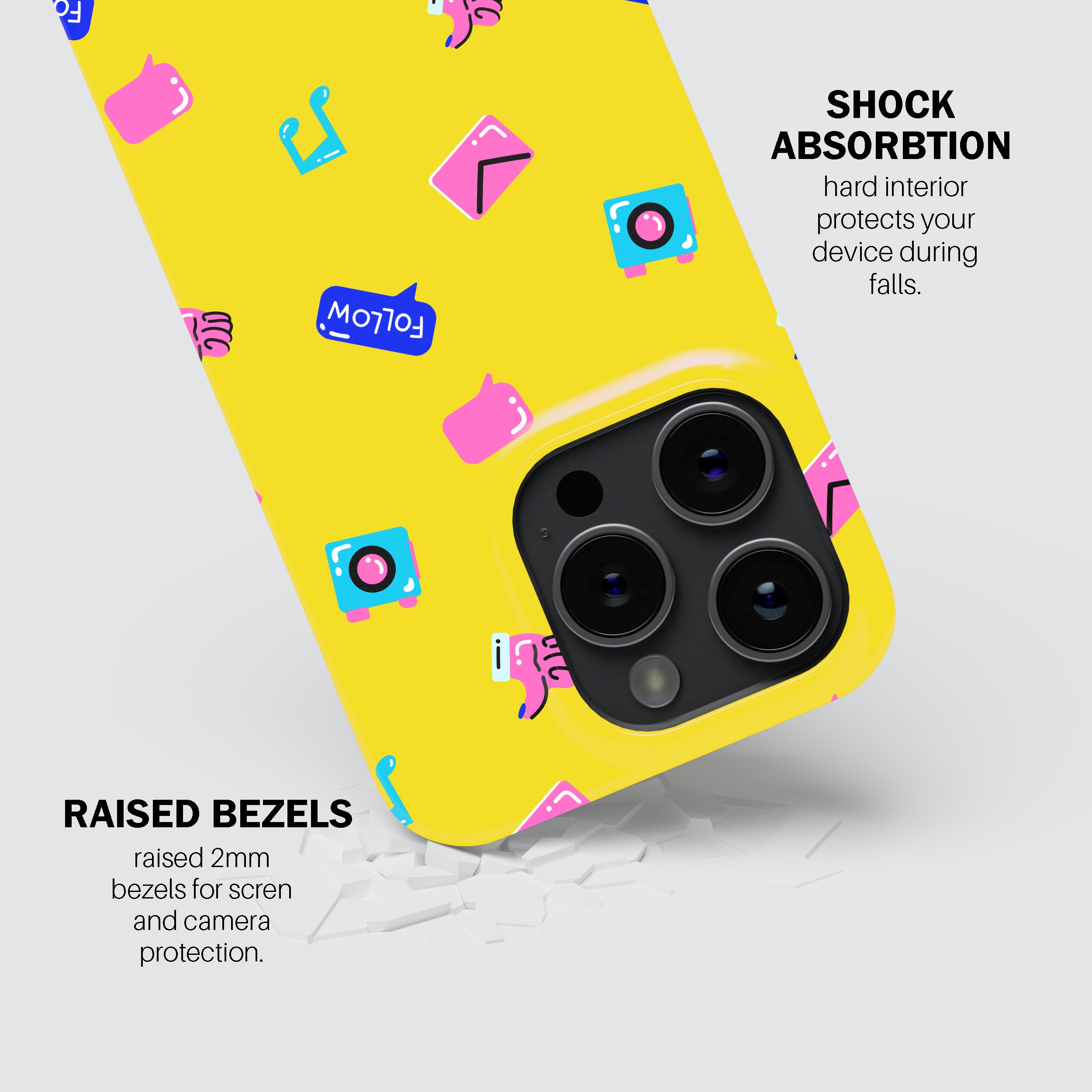 Retro Icons Mobile Cover