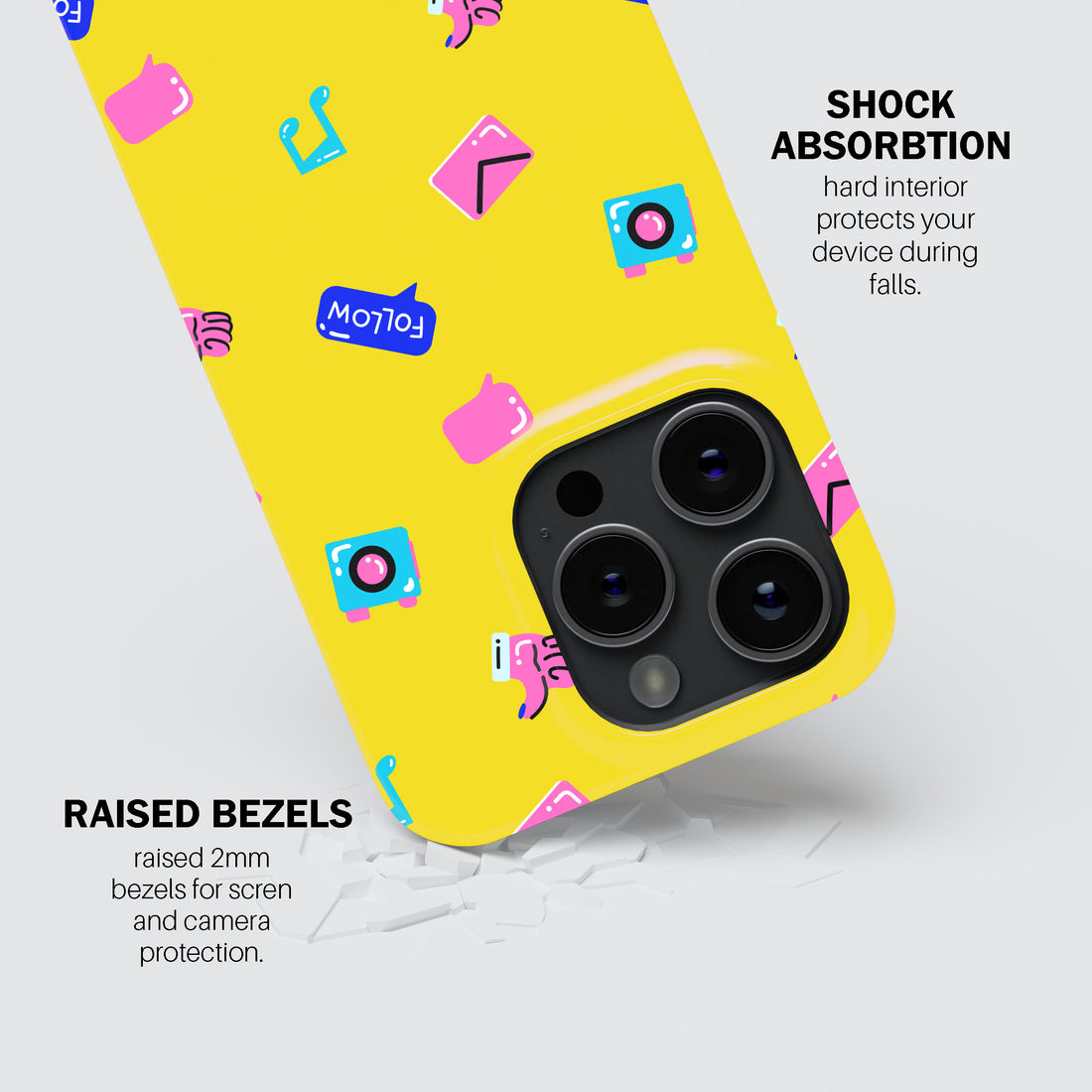 Retro Icons Mobile Cover