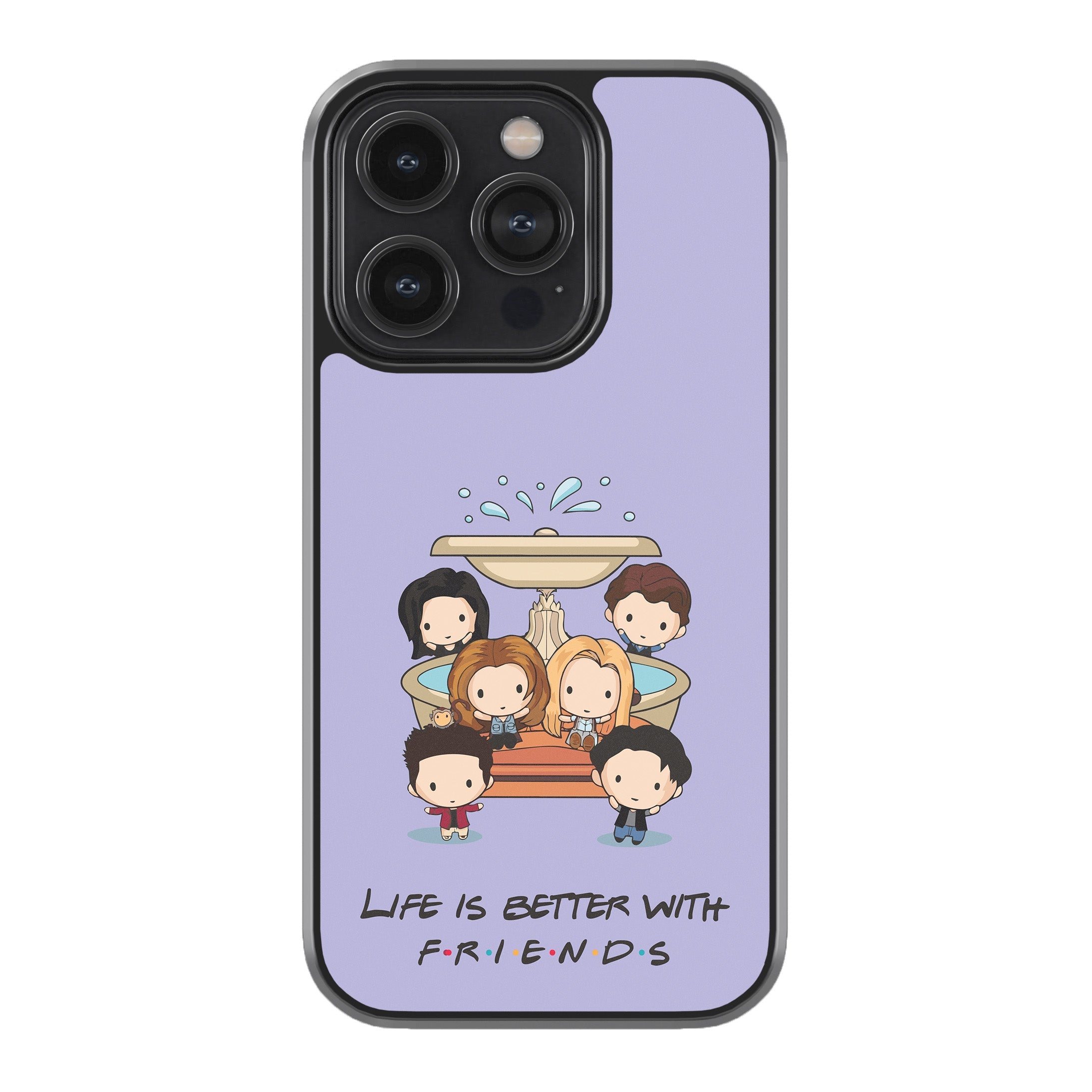 Life Is Better With FRIENDS – Circle Phone Cover