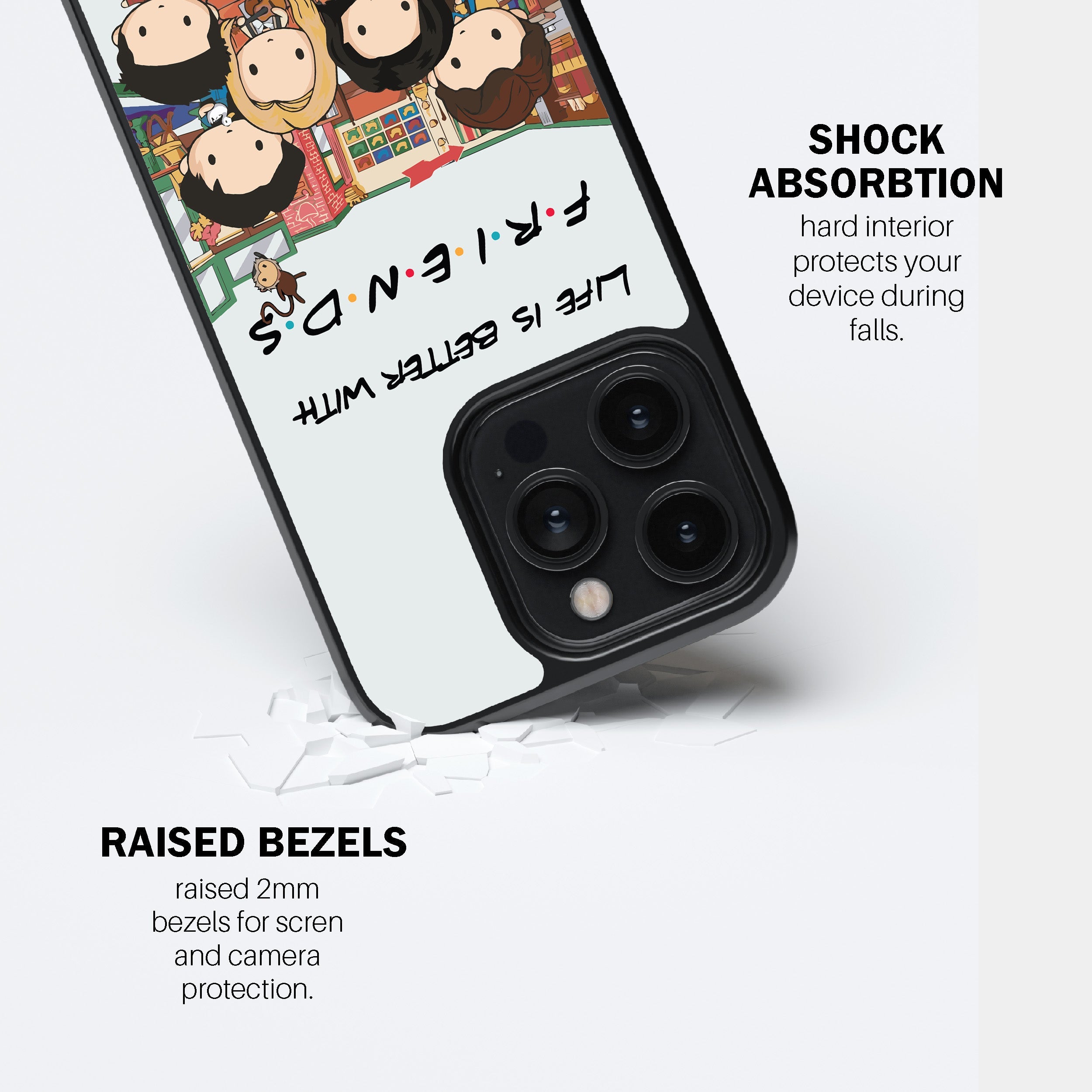 Life Is Better With FRIENDS – Table Phone Cover